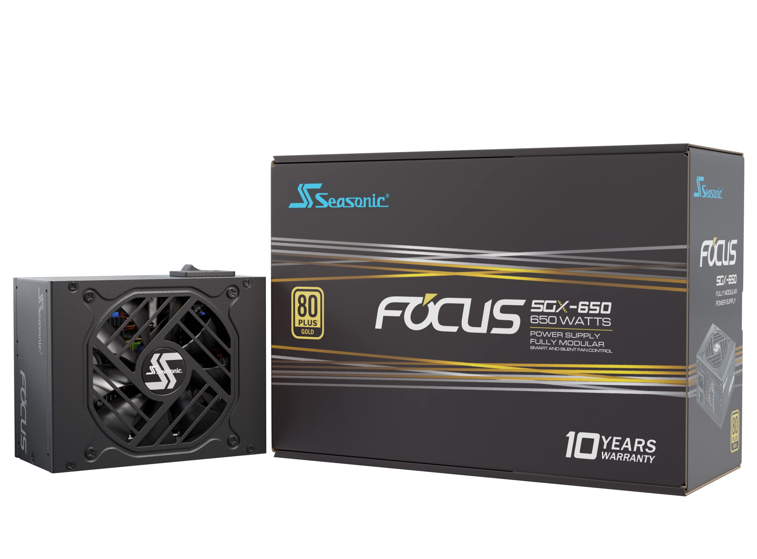 Seasonic 650W FOCUS SGX Modular (80+Gold) PC-Netzteil 