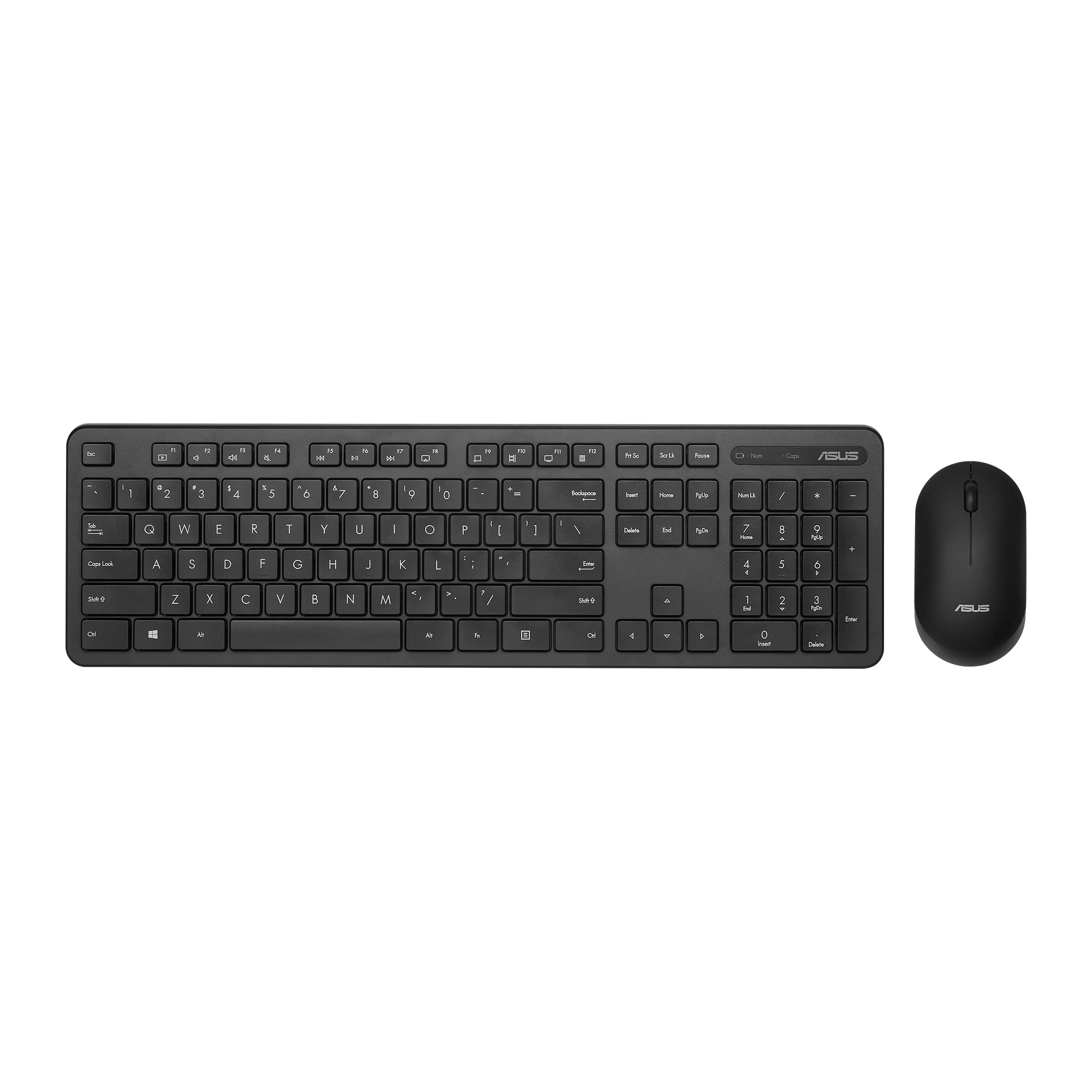 ASUS CW100 Tastatur-Maus-Set, Schwarz 