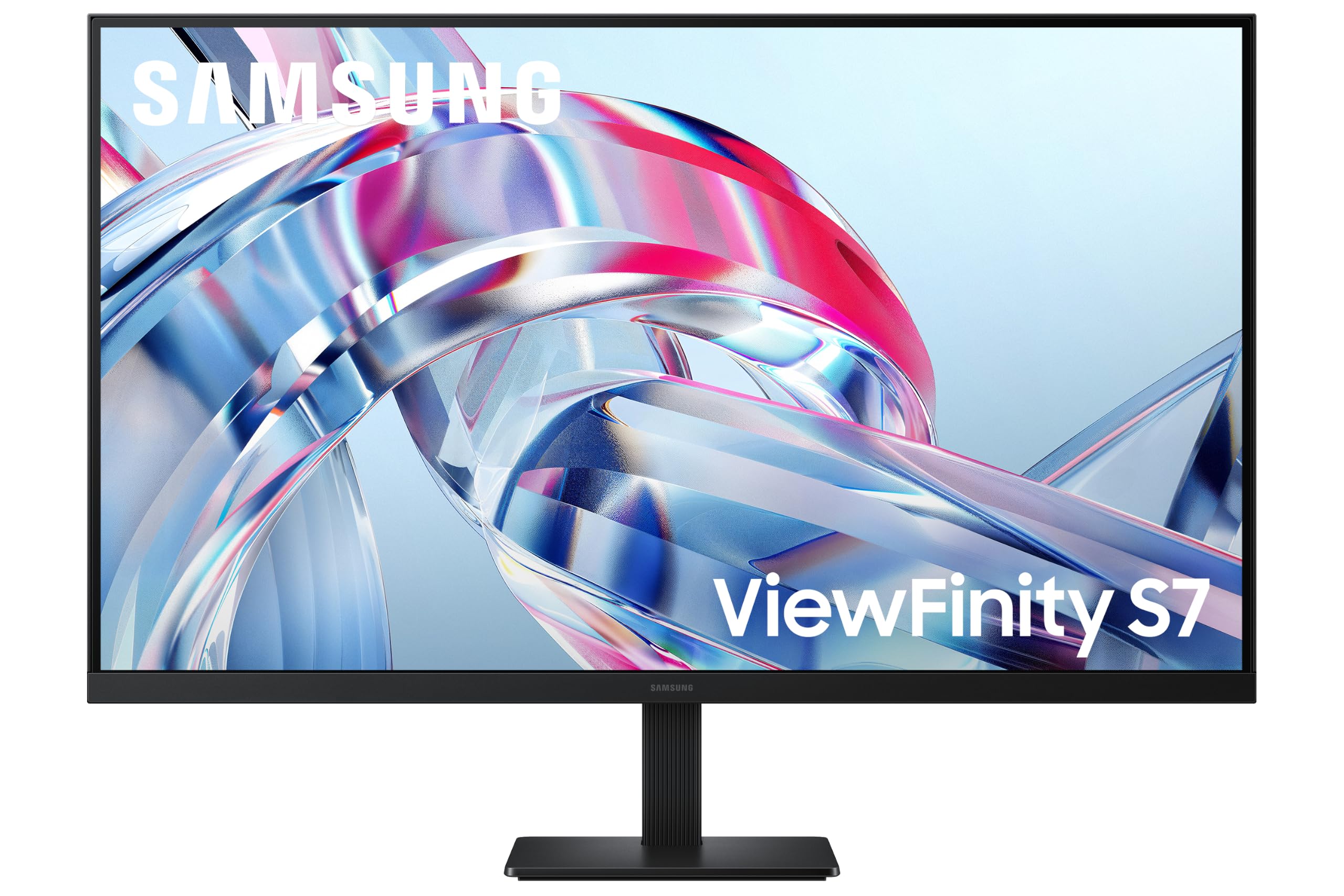 Samsung Monitor ViewFinity S7 S70H, Schwarz, 32 Zoll, 4K-UHD, 60 Hz, 5 ms (VA, HDR10, 1x HDMI 2.0, 1x DisplayPort 1.2, neigbar, LS32H704EAUXEN) 