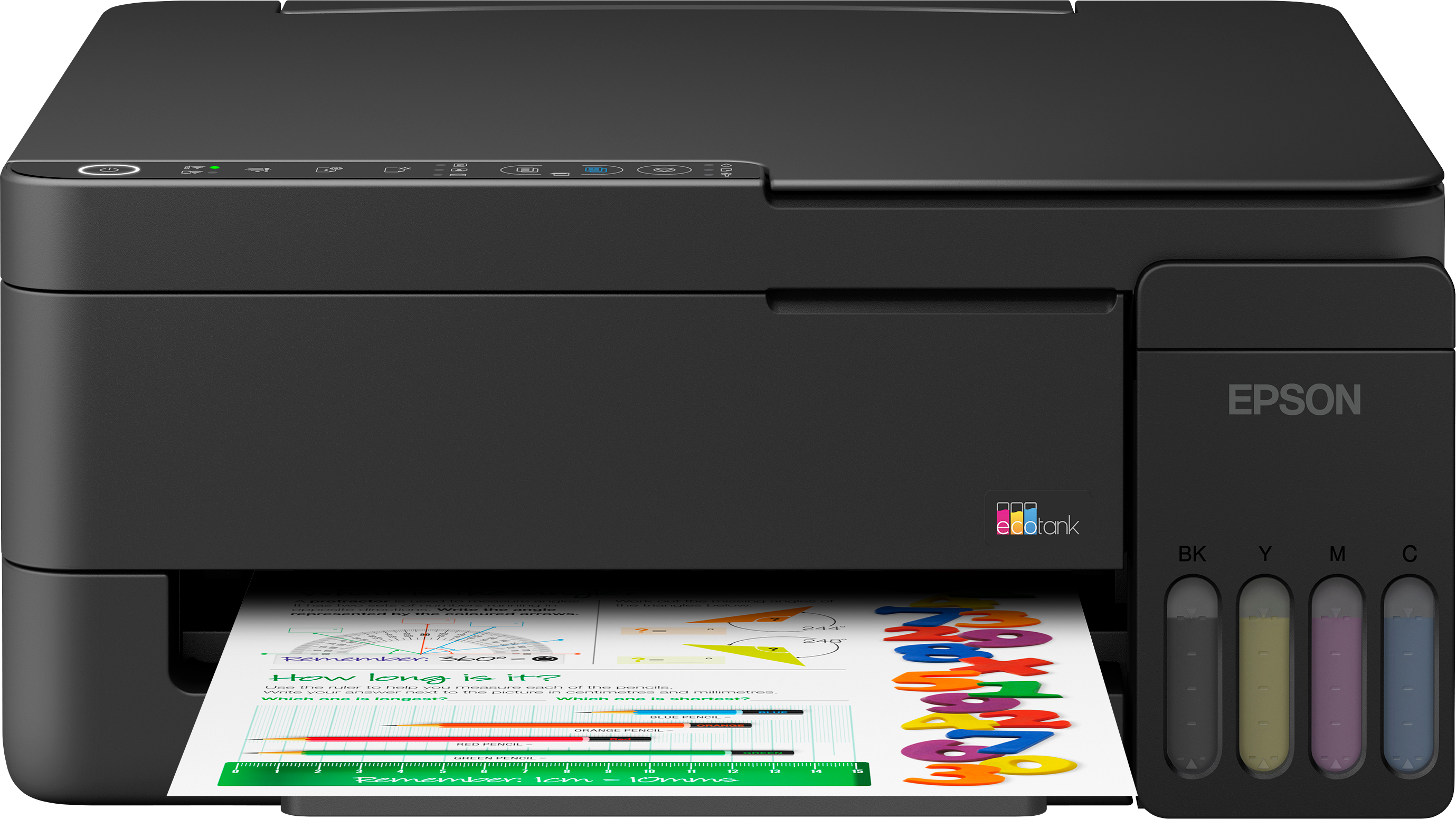 Epson ECOTANK ET-2914, Schwarz Multifunktionsdrucker (Tintenstrahldrucker, 3-in1, Drucker, Scanner, Kopierer, WLAN, USB, AirPrint, Duplex, A4) 