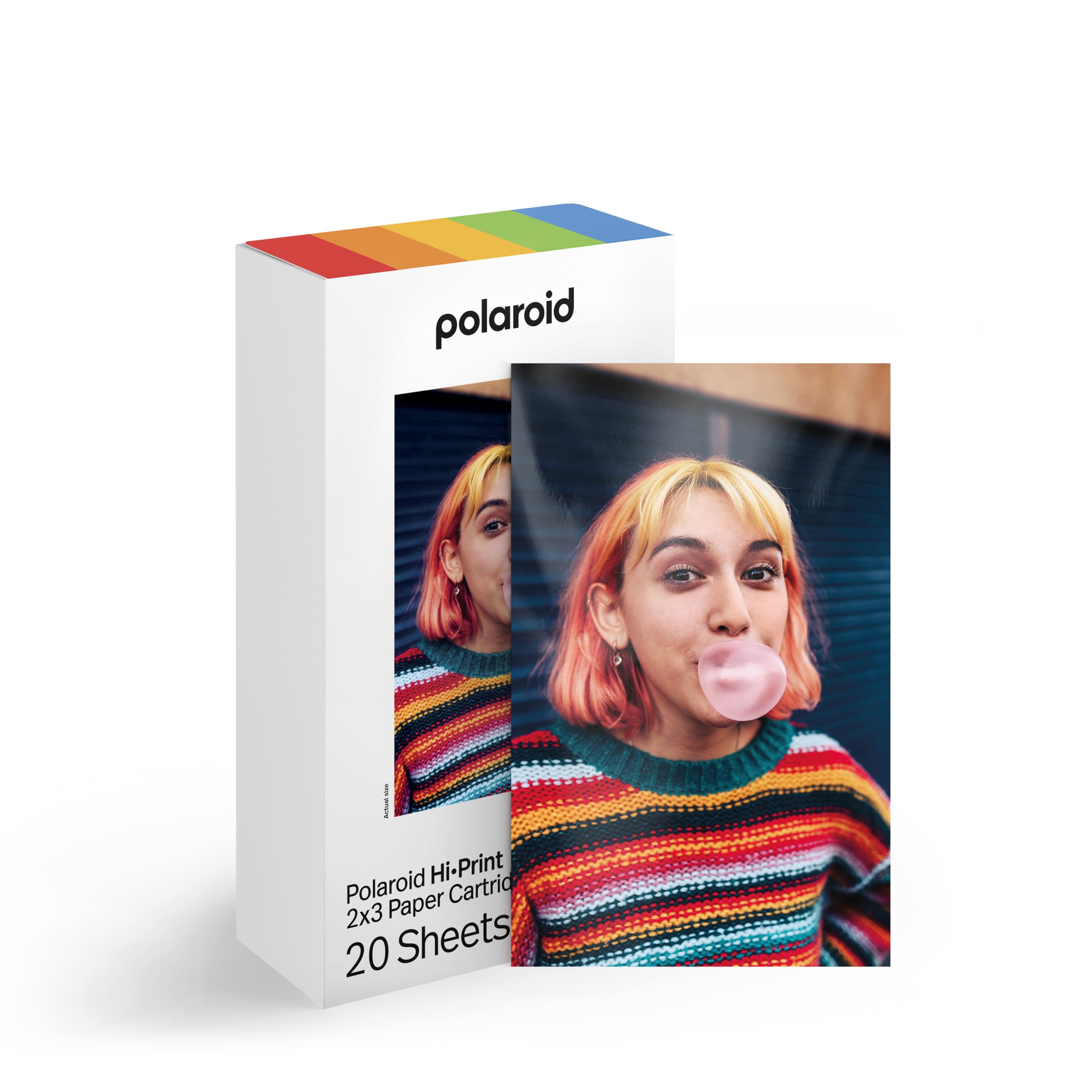 Polaroid Hi Print 2x3 Paper Cartridge 20Sheets Sofortbildkamera-Filme (f&uuml;r den Polaroid Hi-Print 2x3 Pocket-Fotodrucker) 