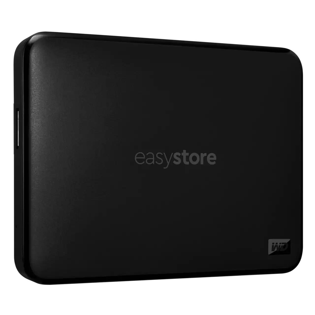 WD (Western Digital) easystore 1 TB Externe HDD-Festplatte, Schwarz (WDBAJN0010BBK) 