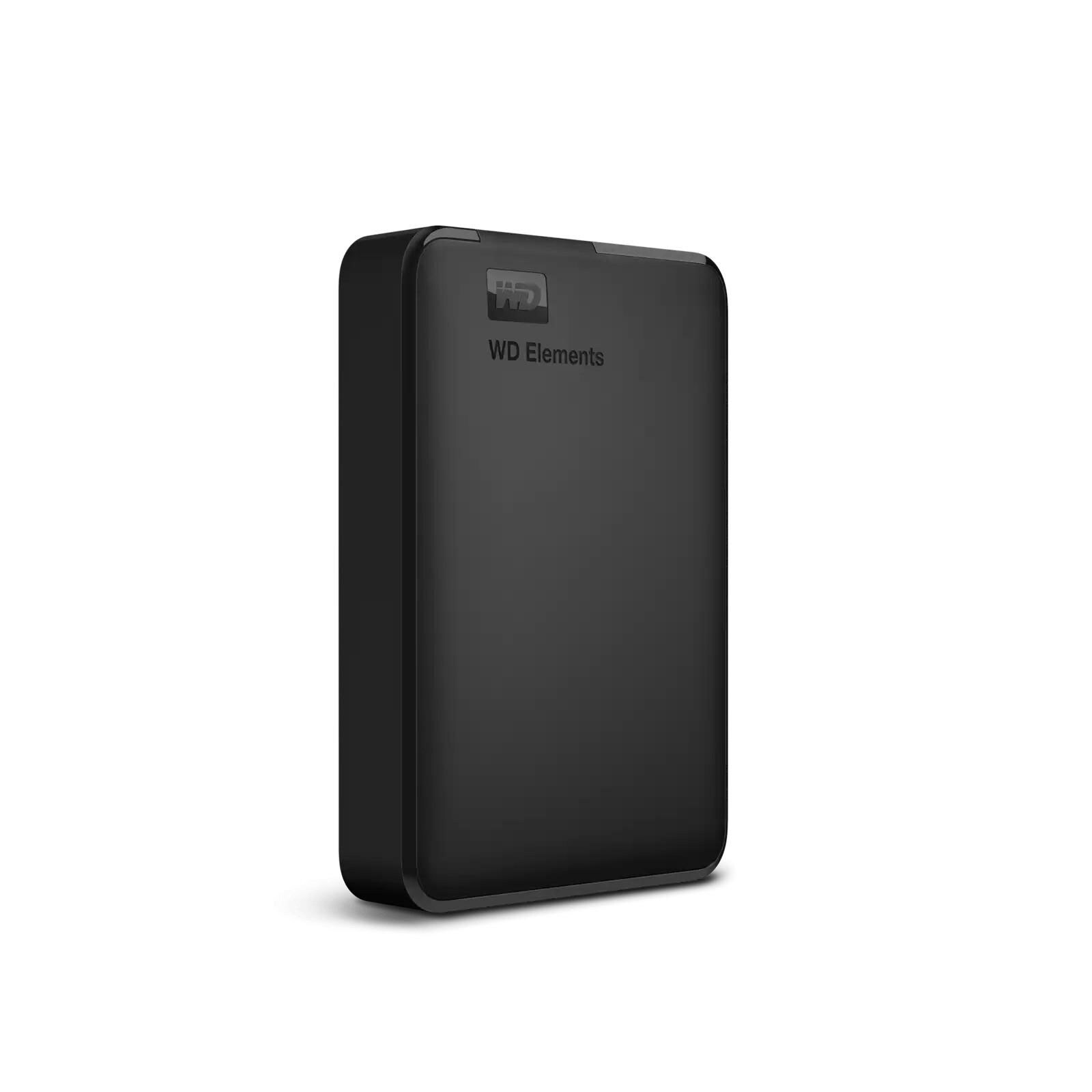 WD Externe Festplatten Elements Portable - 6 TB  (WDBHJS0060BBK-WESN), Schwarz 