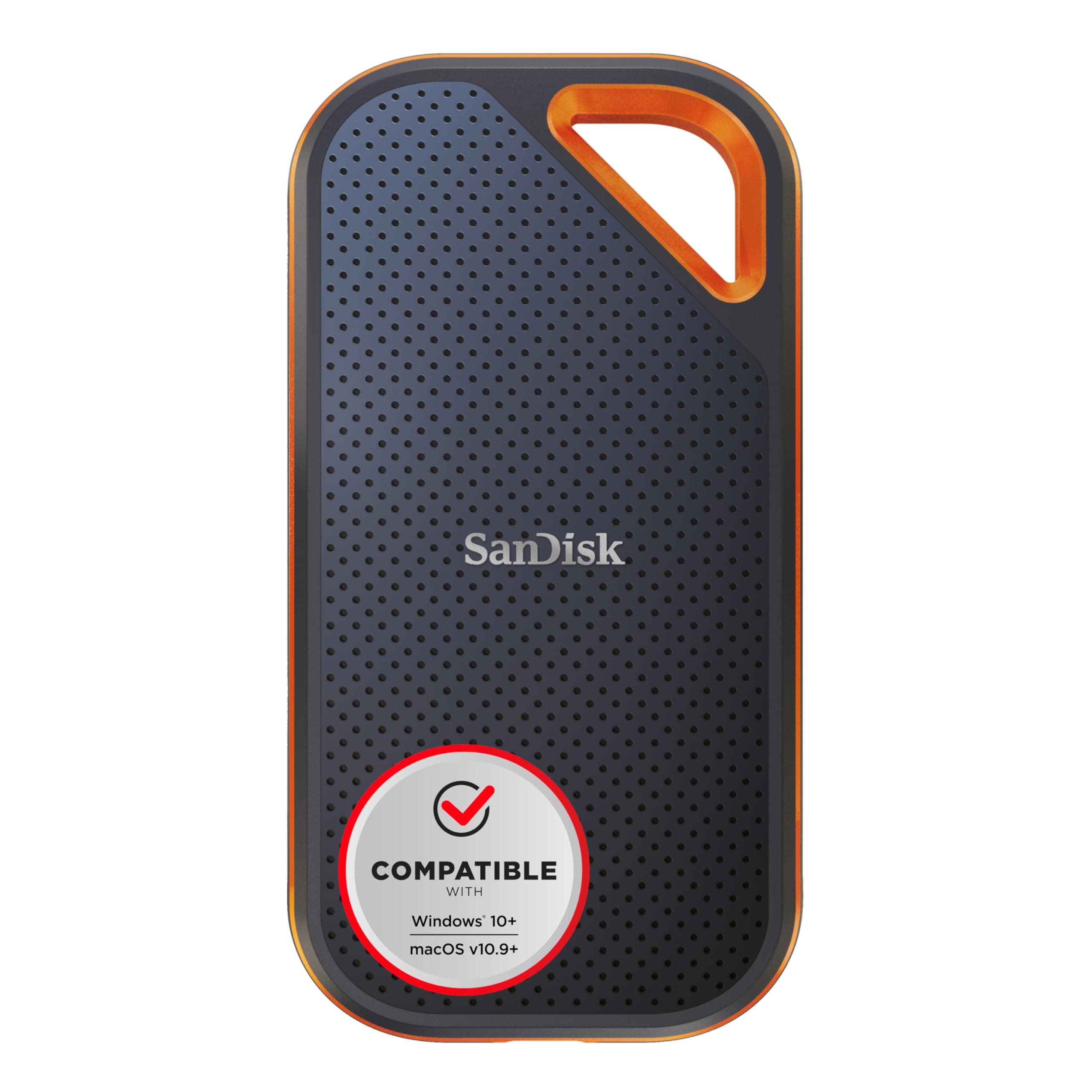 SanDisk Extreme PRO&reg; Portable 2 TB SSD V2 (00186535) (Kompatibilit&auml;t: USB 3.2 Gen 2x2 (20 Gbit/s), USB 3.0, USB 2.0) 