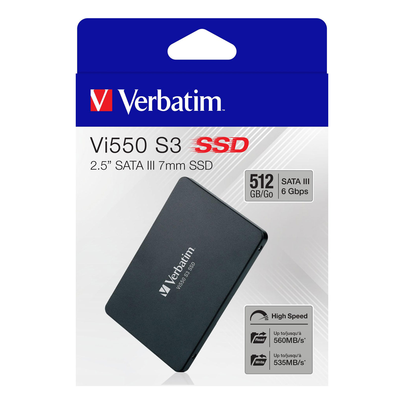 Verbatim Vi550 S3 SSD 512GB 