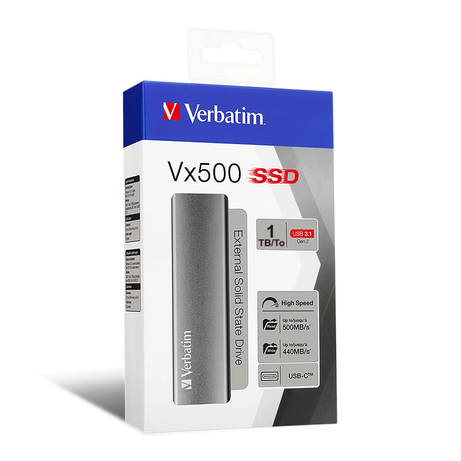 SSD VX500 extern 1TB USB3.1 G2 