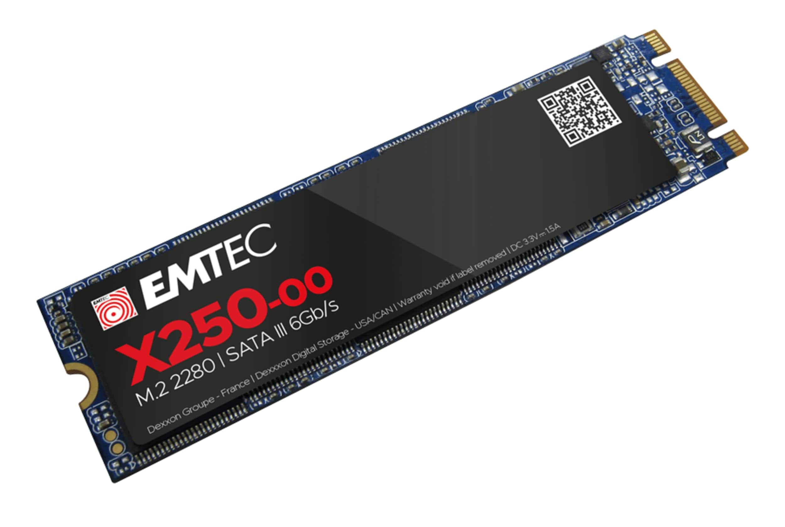 EMTEC X250 M2 SATA SSD Power Plus 1 TB SATA III (ECSSD1TX250) 