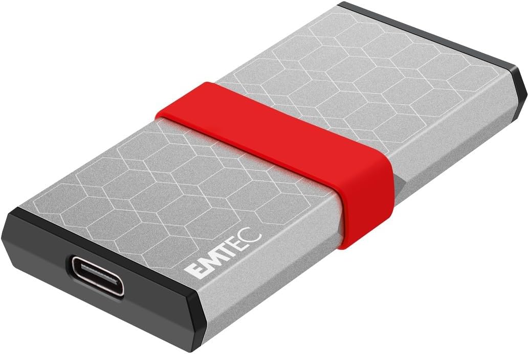 EMTEC X205 Mini 1 TB, Silber (ECSSD1TX205) 