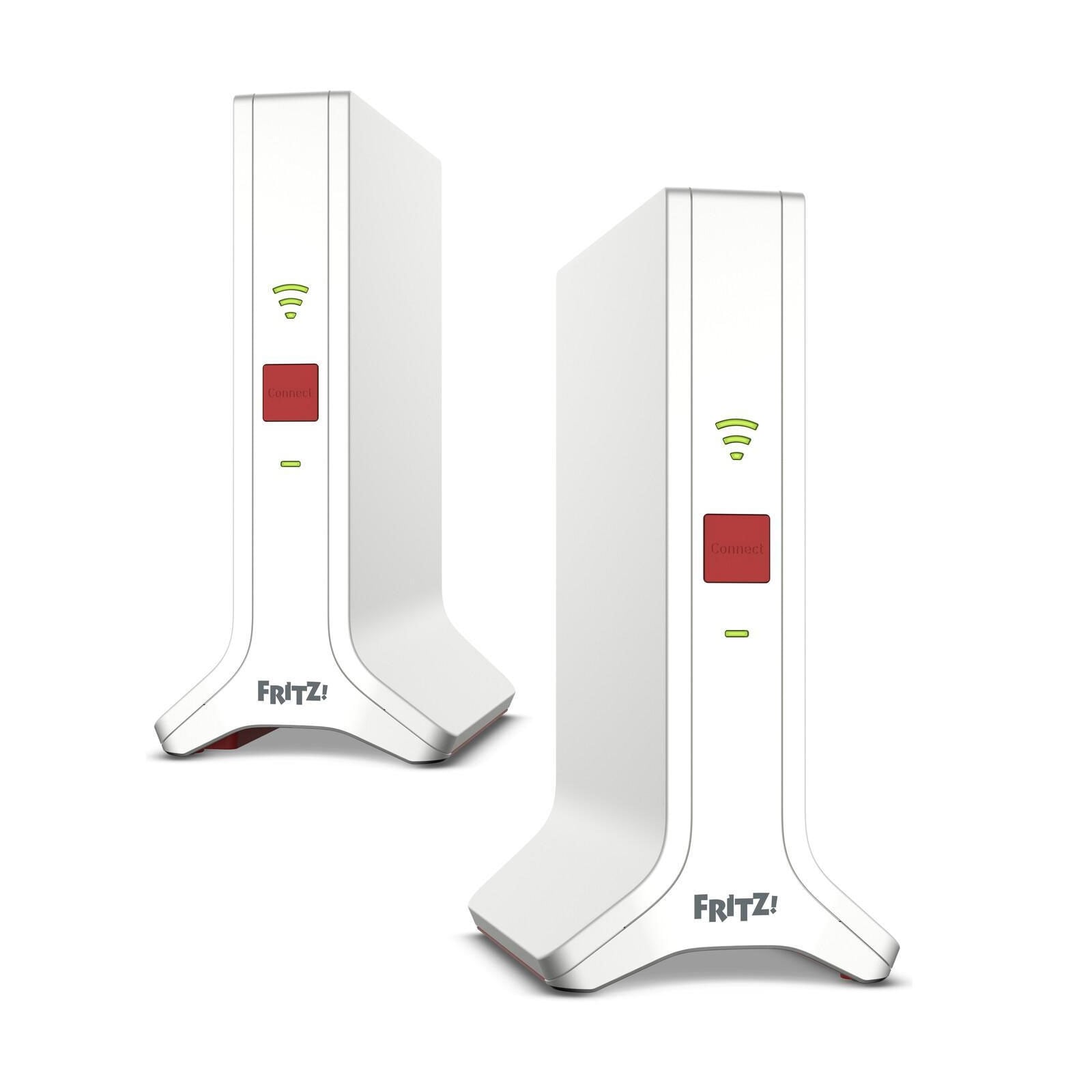 AVM FRITZ!Mesh Set 4200 2er-Set (bestehend aus zwei FRITZ!Repeater 3000 AX, Wi-Fi 6) 