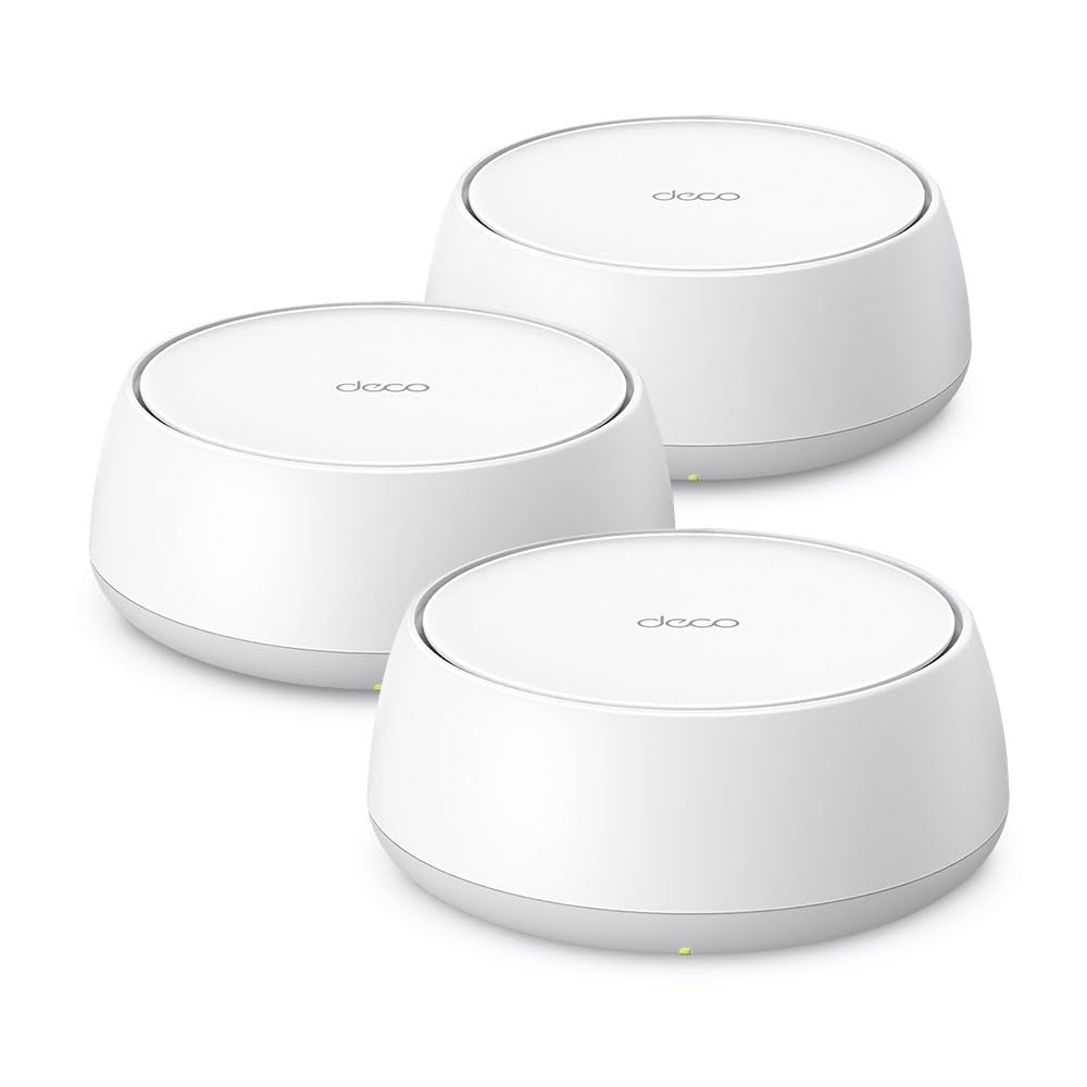 Tapo Deco BE22 (3-Pack), Wei&szlig; (2,4 GHz/5 GHz, 688 Mbit/s, 2882 Mbit/s, Amazon Alexa, Google Assistant, 3,6 Gbit/s) 