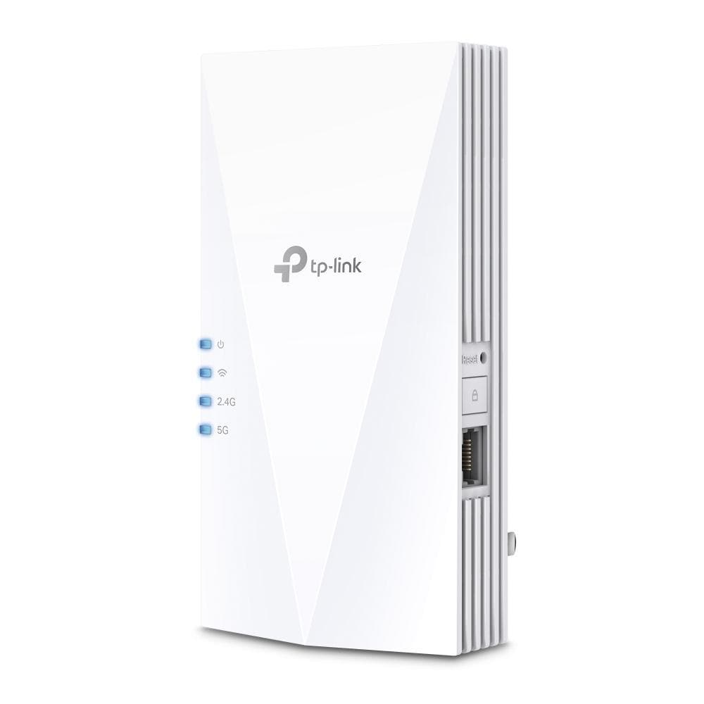 TP-Link RE1500X WLAN-Repeater (EasyMesh-kompatibel, Wi-Fi 6 (802.11ax), 10 / 100 / 1000 Mbit/s, Dual-Band (2,4 GHz/5 GHz), Gigabit Ethernet) 