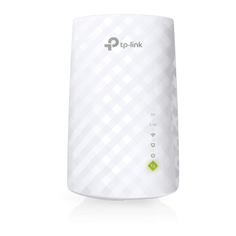 TP-Link RE220 AC750-Dualband-WLAN-Repeater (WLAN AC, 300 / 433 Mbit, 2,4 GHz, 5 GHz, 1x 10/100 Mbit Ethernet Port (RJ45)) 