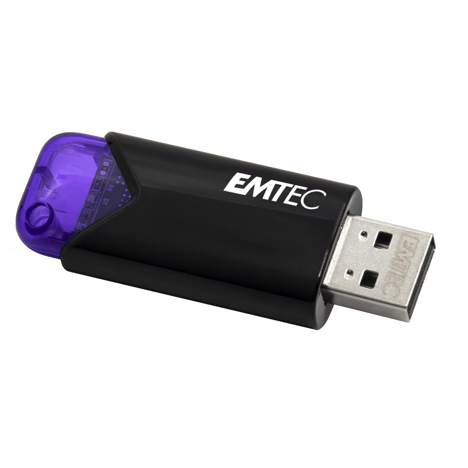 EMTEC B110 Click Easy 3.2 128GB USB-Stick, Lila (ECMMD128GB113) 