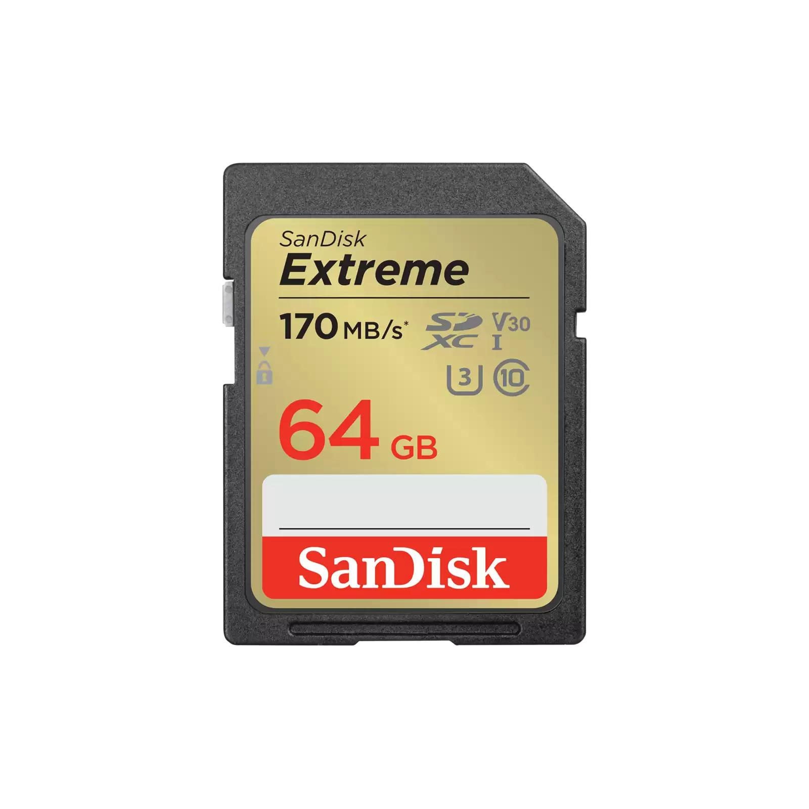 SanDisk SDXC Extreme 64GB 