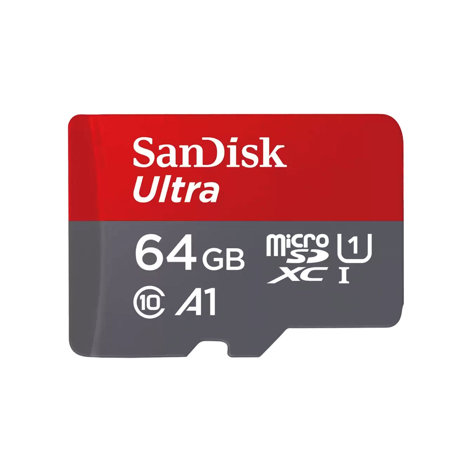 SanDisk Ultra microSDXC 64GB + SD Adapter 140MB/s A1 Class 10 UHS-I micro SDXC Speicherkarte 