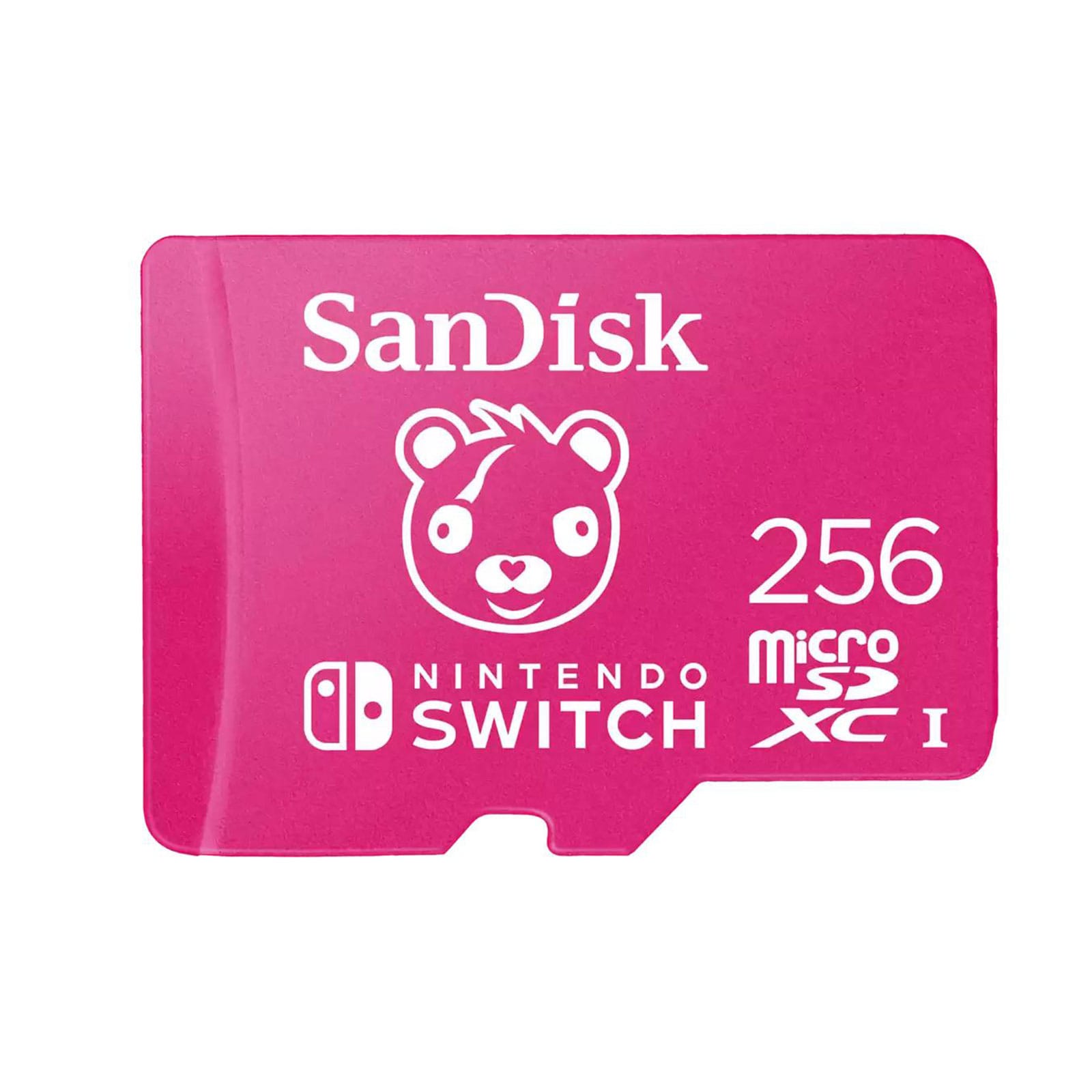 SanDisk microSDXC Extr 256GB (A1/V30/U3/C10/R100/W90) Fortnite, Cuddle Team Leader micro SDXC Speicherkarte 