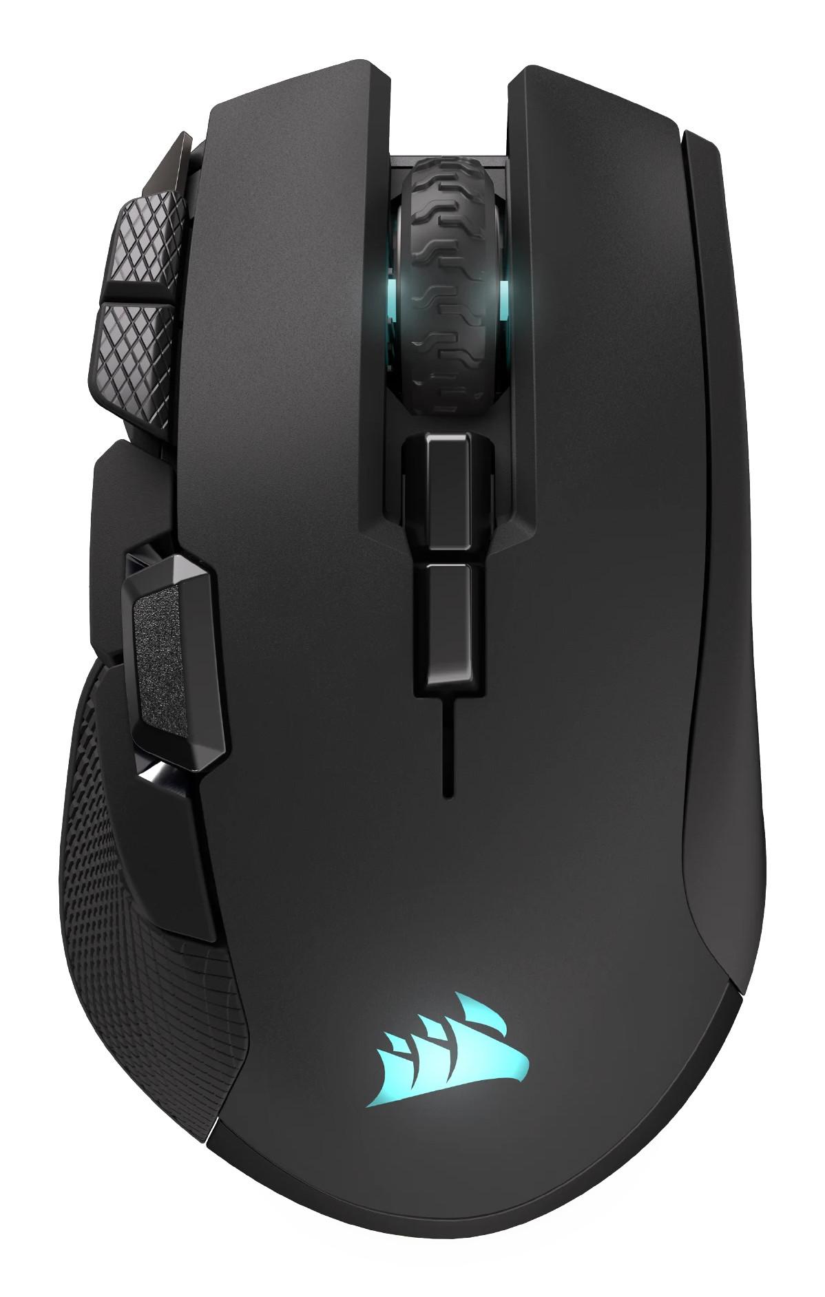 Corsair IRONCLAW Wireless SE, Schwarz Gaming-Maus (kabellos, 2,4 GHz, Bluetooth, USB-C) 