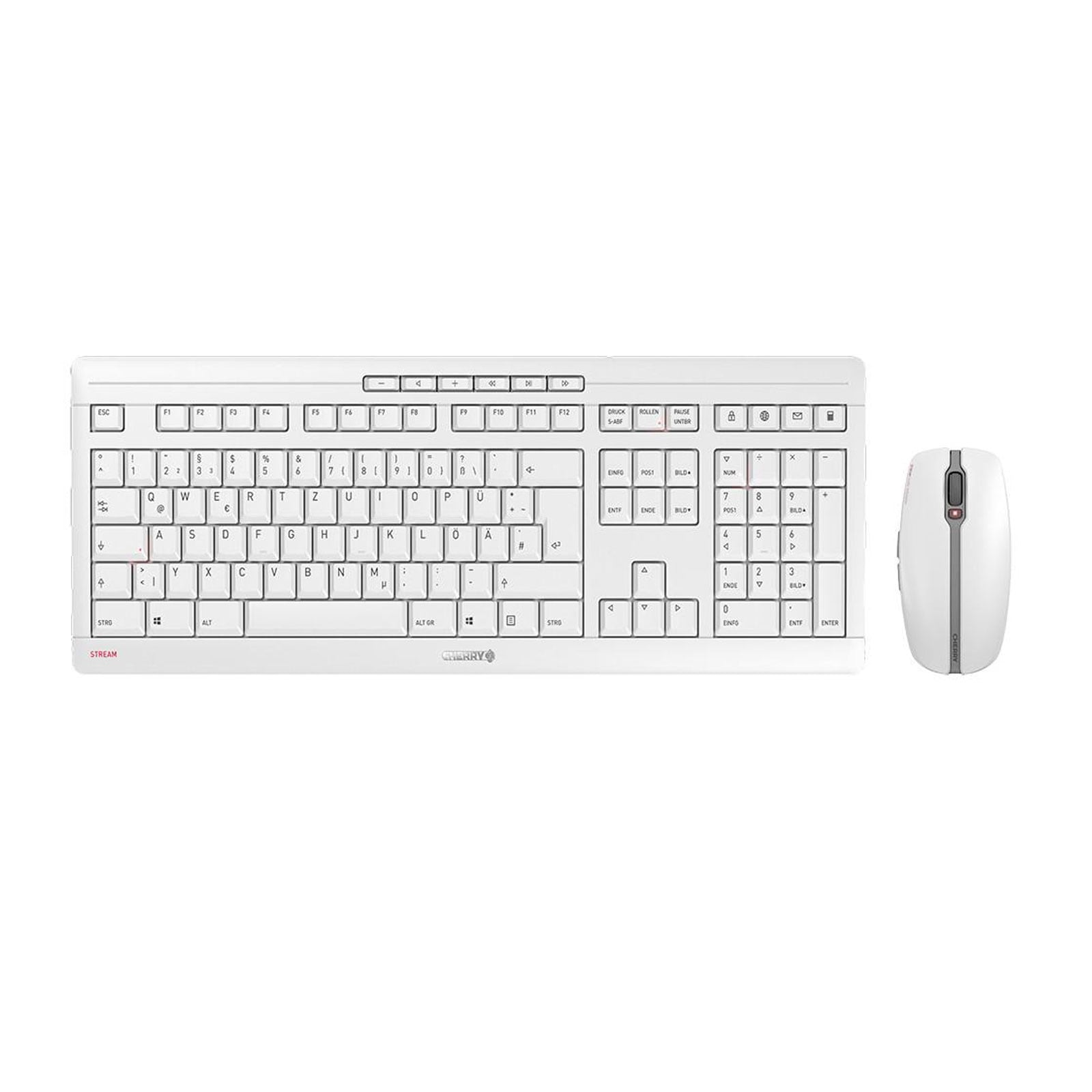 CHERRY Stream Desktop  Maus-Tastatur-Set 