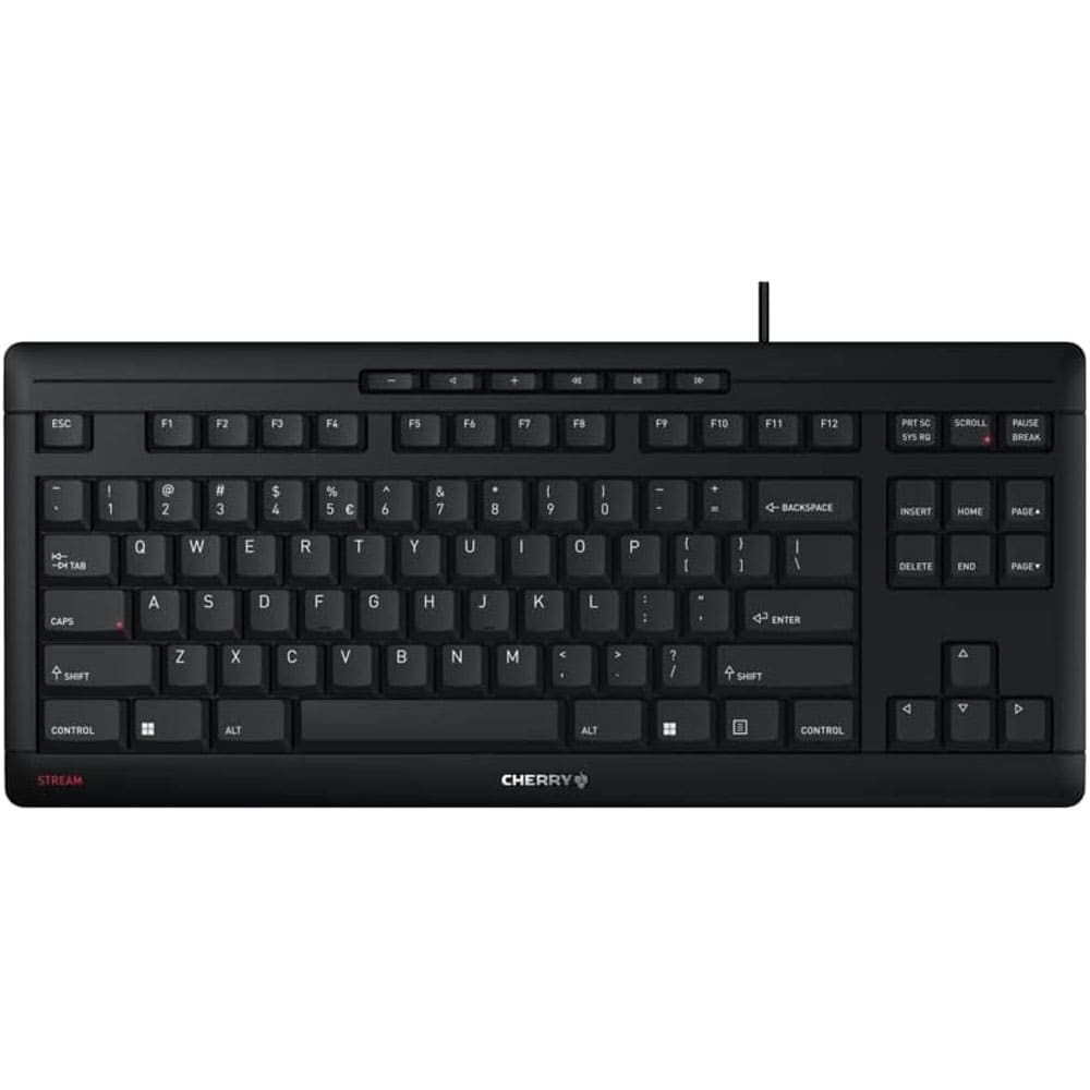 Cherry Cherry Stream Keyboard Schwarz 