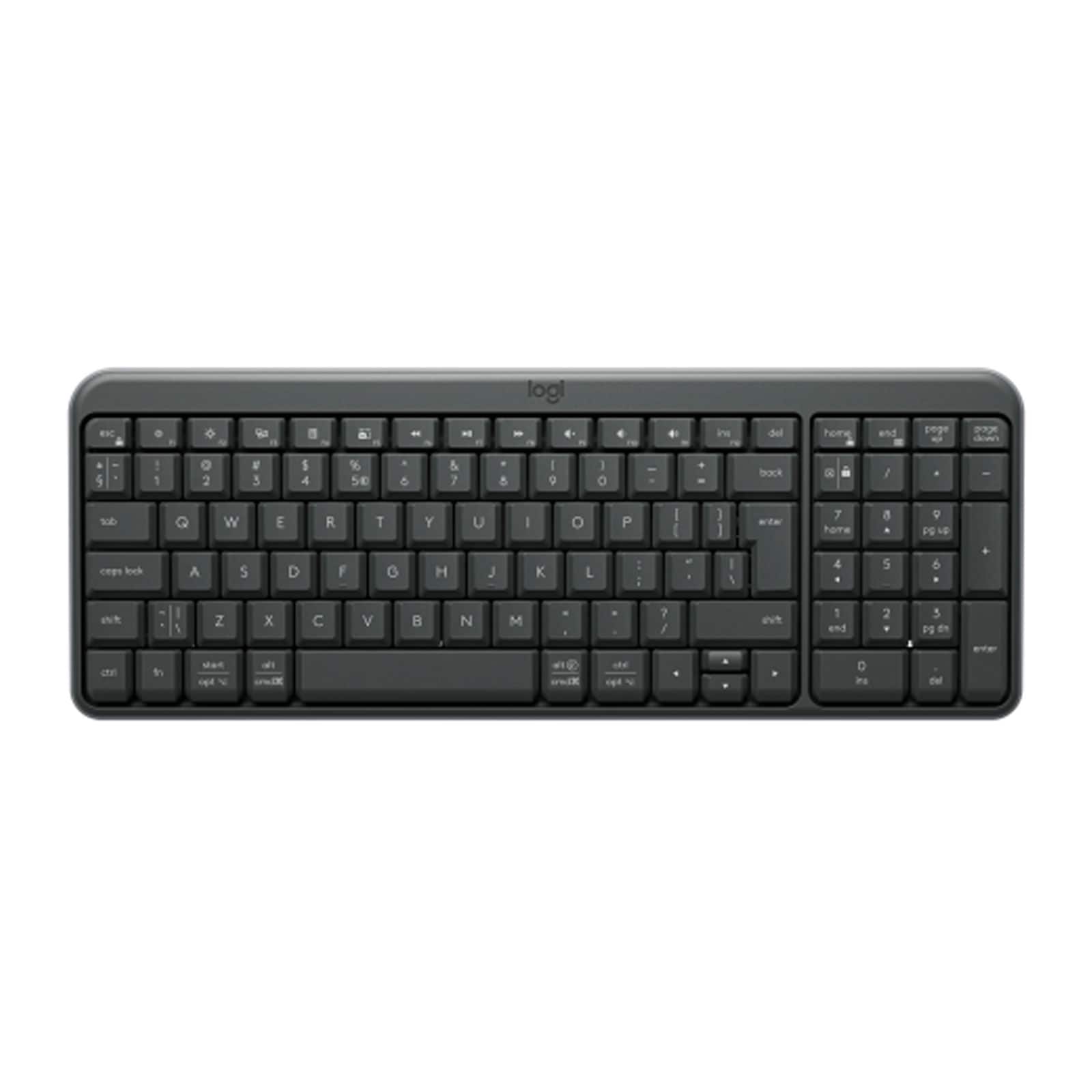 Logitech K250 Compact Bluetooth Wireless Keyboard, Grafit 