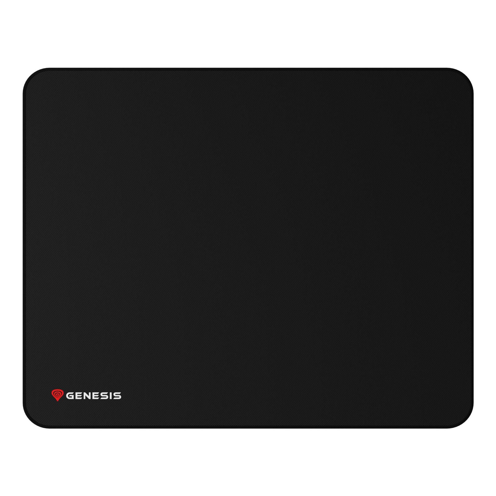 Genesis Carbon 500 XL Logo Gaming-Mauspad, Schwarz (500 x 400mm) 