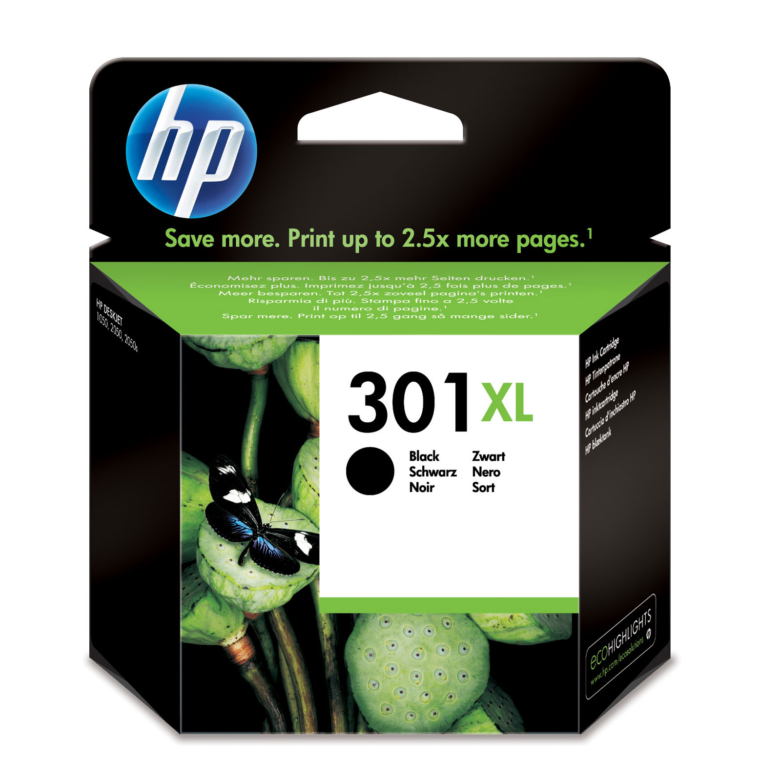 HP 301XL schwarz Druckerpatrone 
