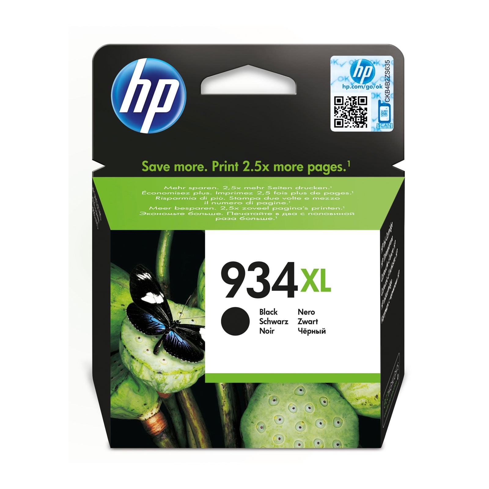 HP 934XL schwarz Druckerpatrone 