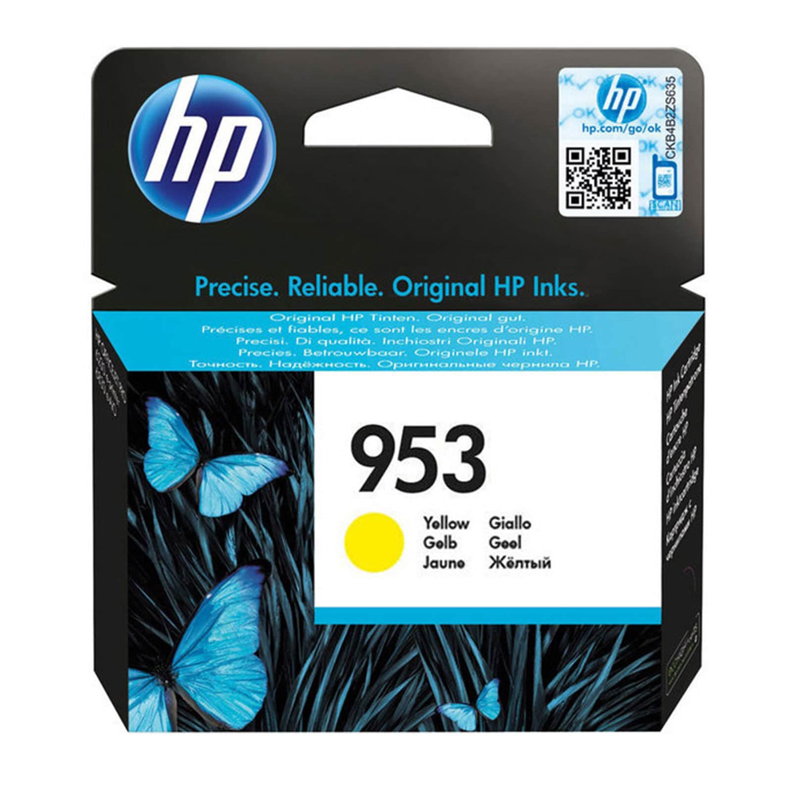 HP 953 Druckerpatrone gelb 