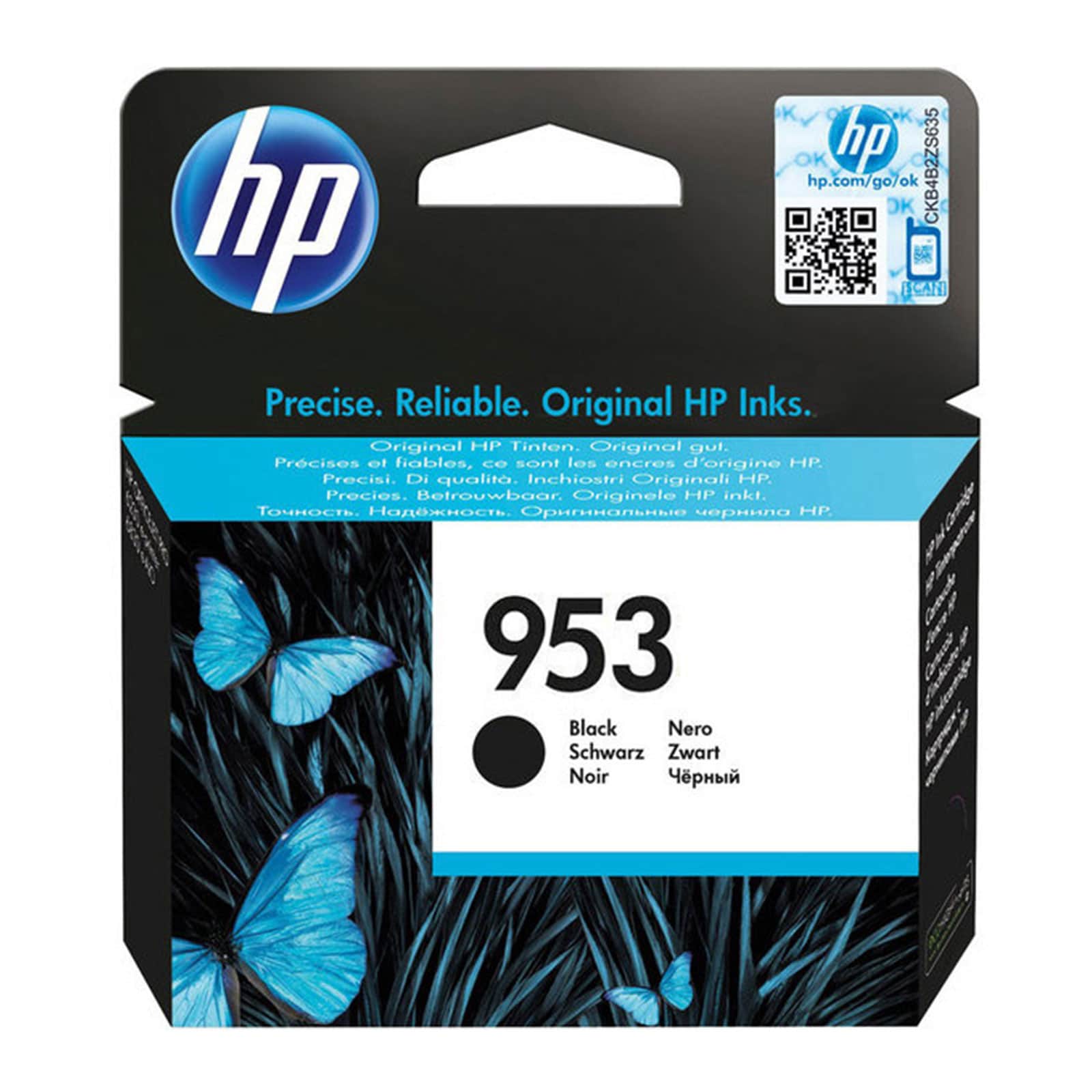 HP 953 Druckerpatrone schwarz 