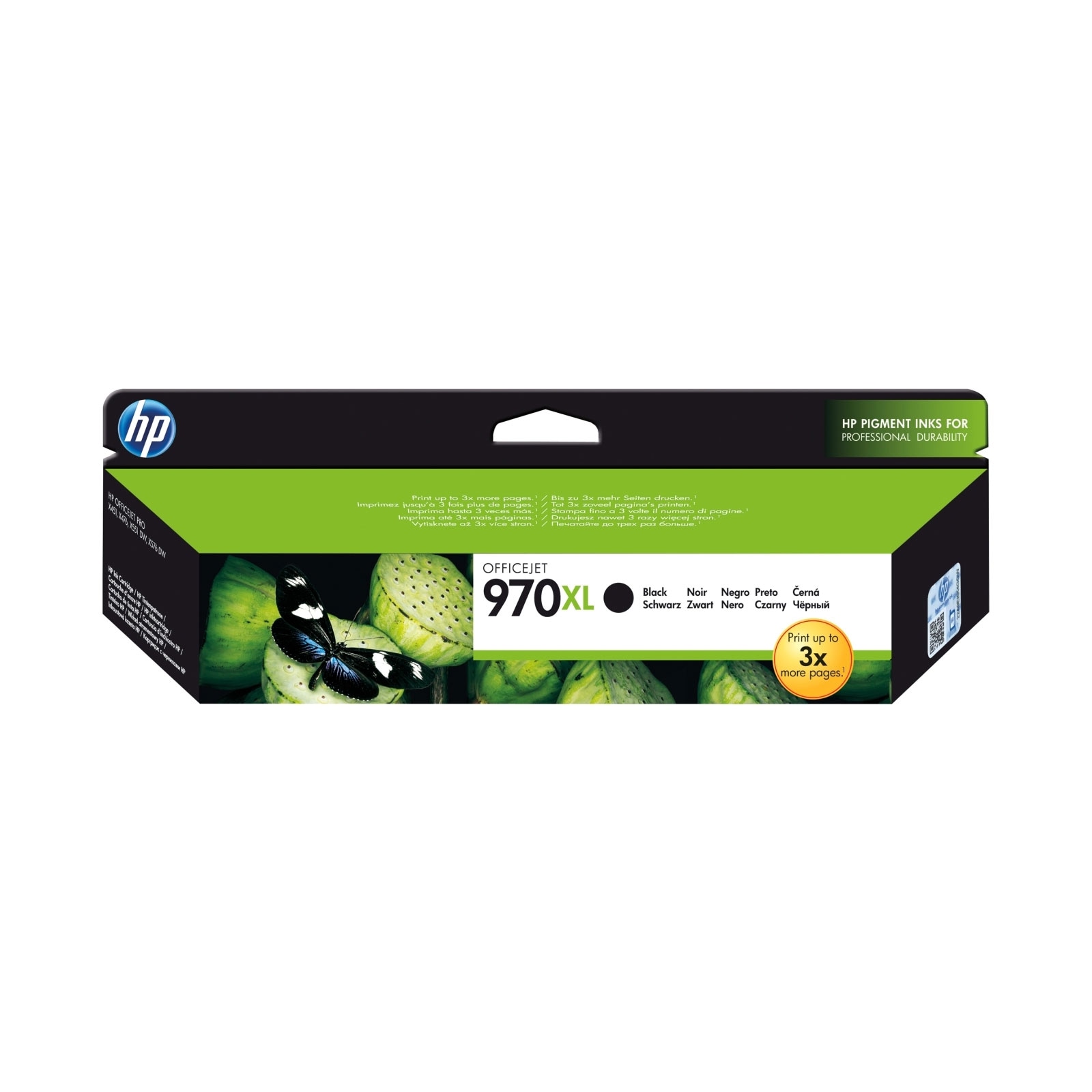 HP CN625AE 970XL OJ PRO X451DW schwarz Druckerpatrone 