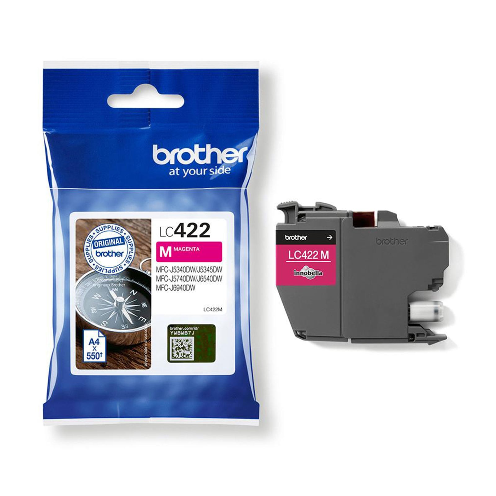 Brother LC422M Druckerpatrone Magenta 
