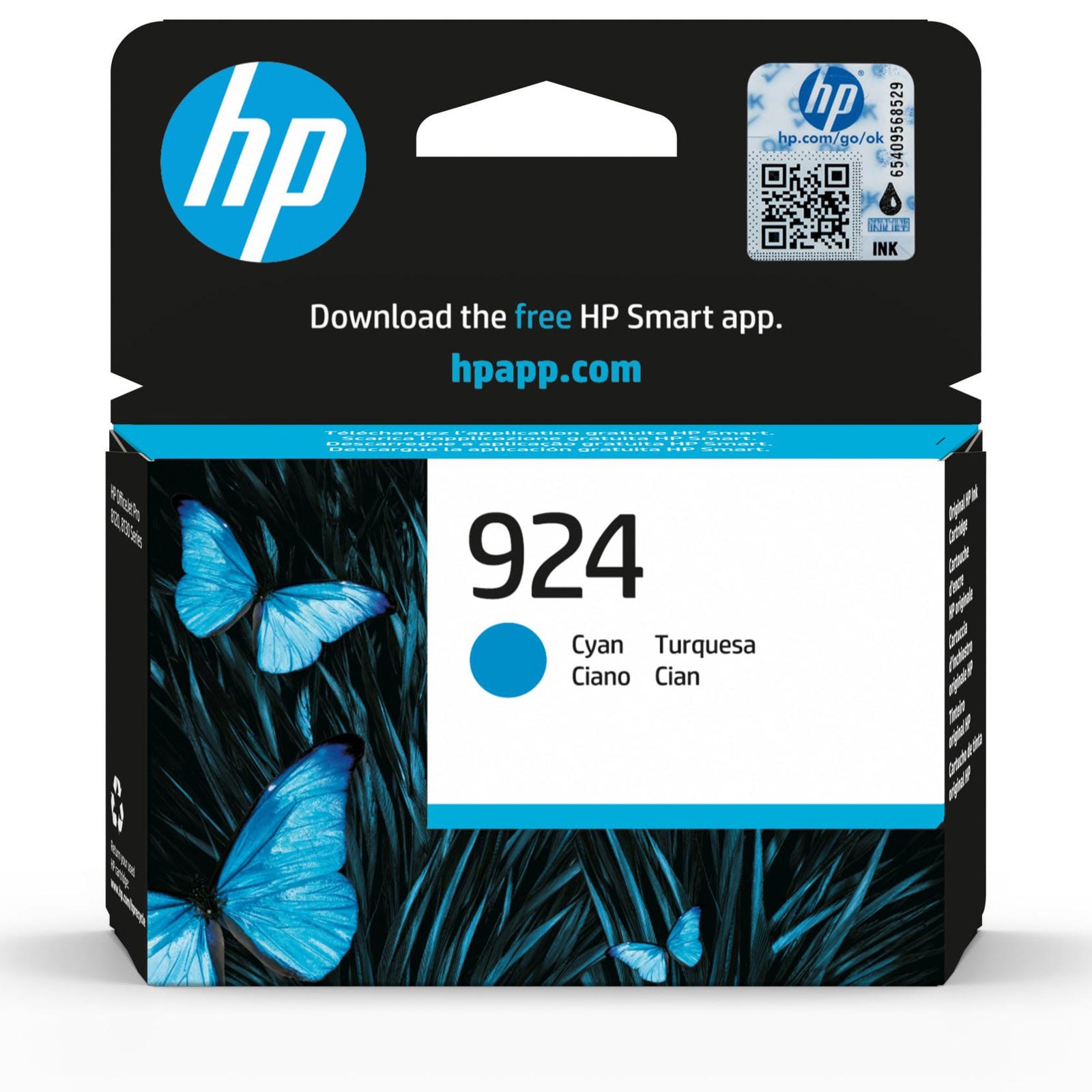 HP Nr. 924 Cyan Druckerpatrone 