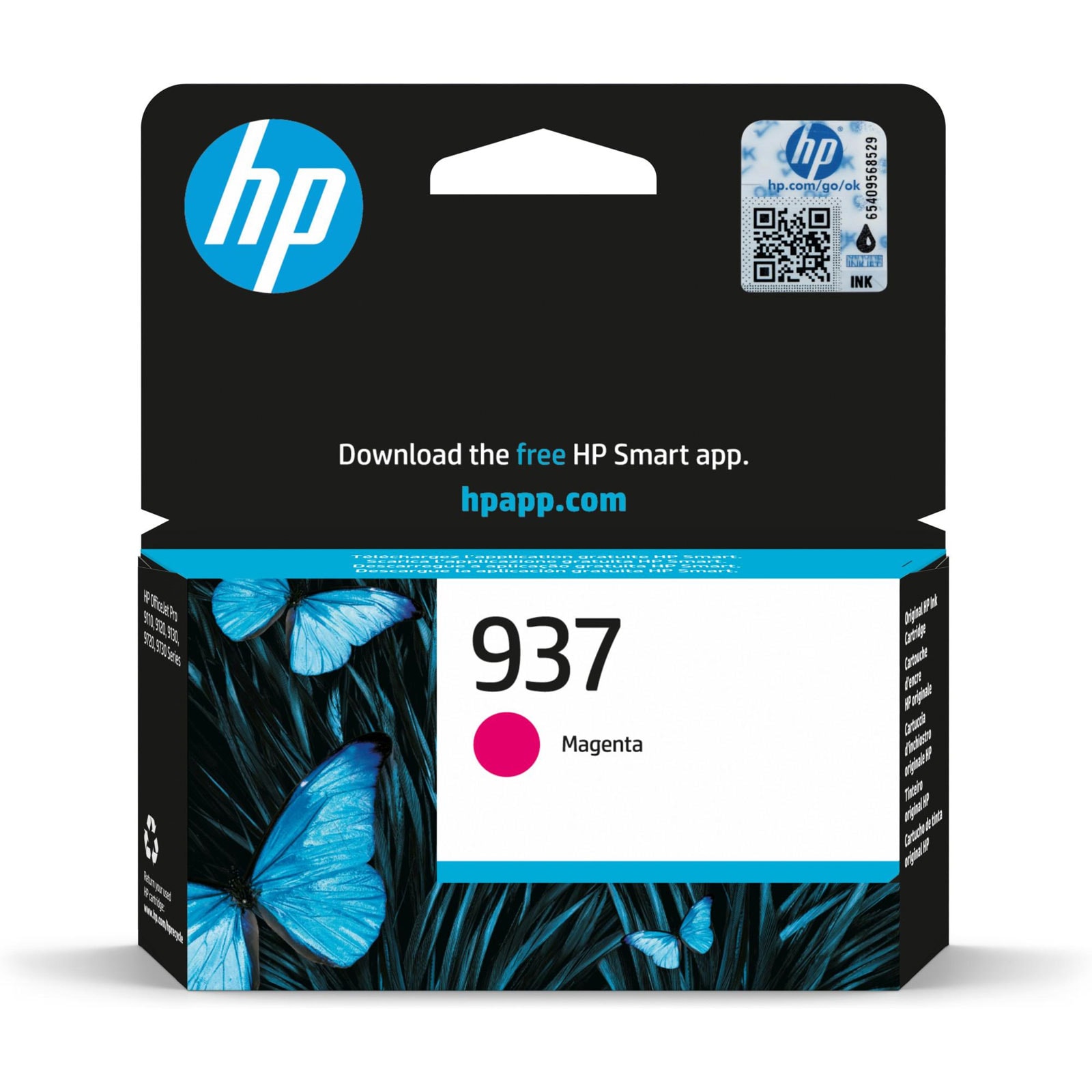 HP 937 Magenta Original Druckerpatrone 