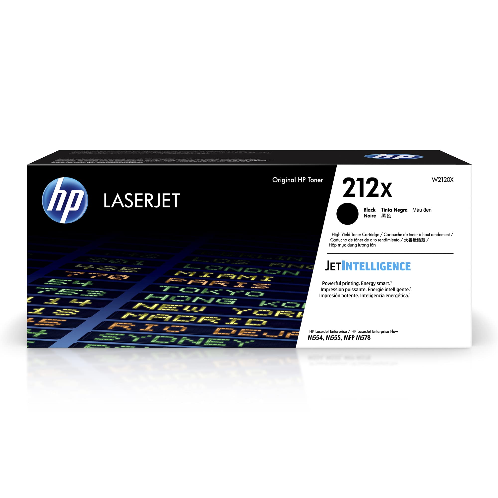 HP 212X Schwarz Original LaserJet Tonerkartusche mit hoher Reichweite (Kompatibel mit HP LaserJet Drucker) 