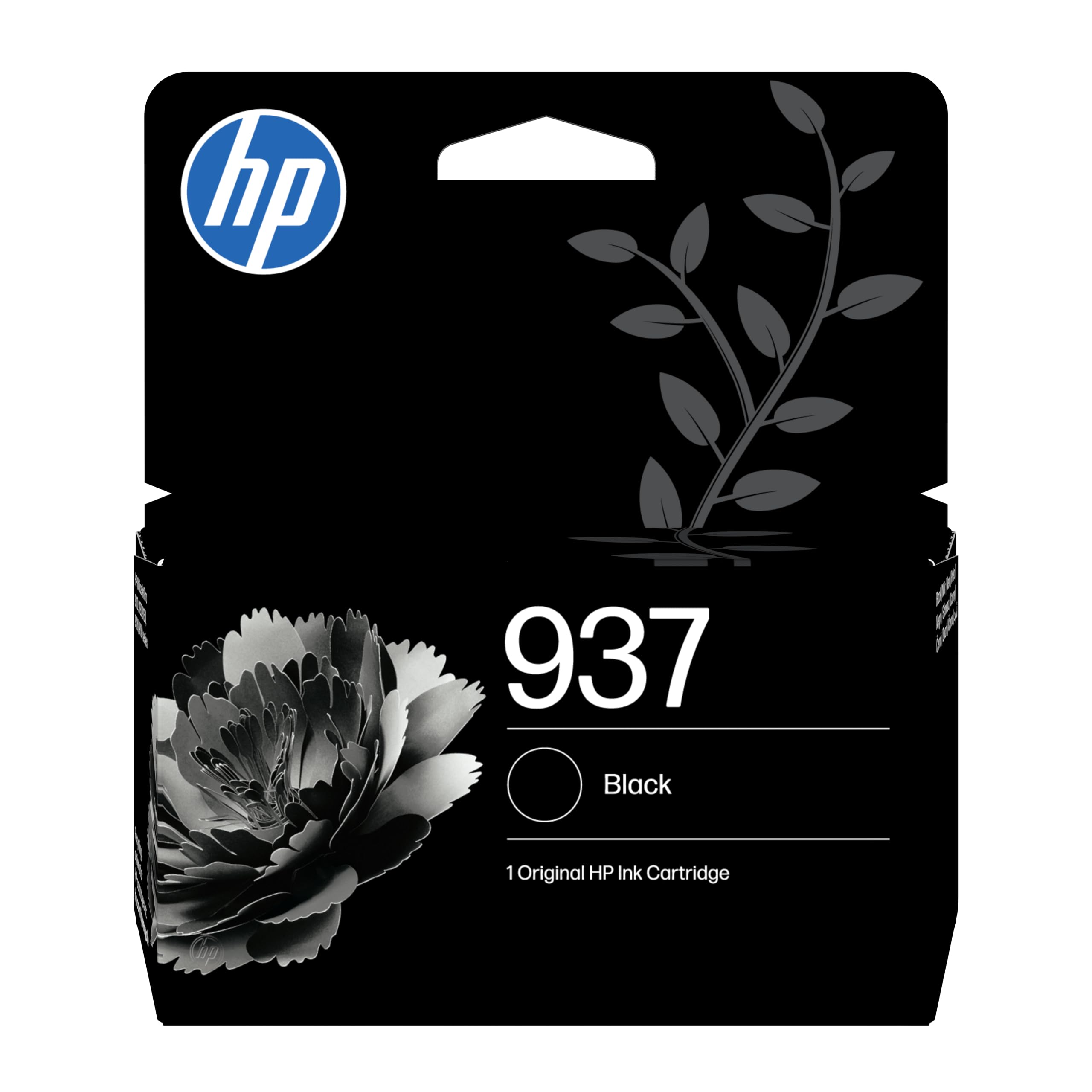 HP 937 Pro Schwarz Original Druckerpatrone (4S6W5NE, kompatibel HP OfficeJet Pro 9110, HP OfficeJet Pro 9120, HP OfficeJet Pro 9130, HP OfficeJet Pro 9720, HP OfficeJet Pro 973) 