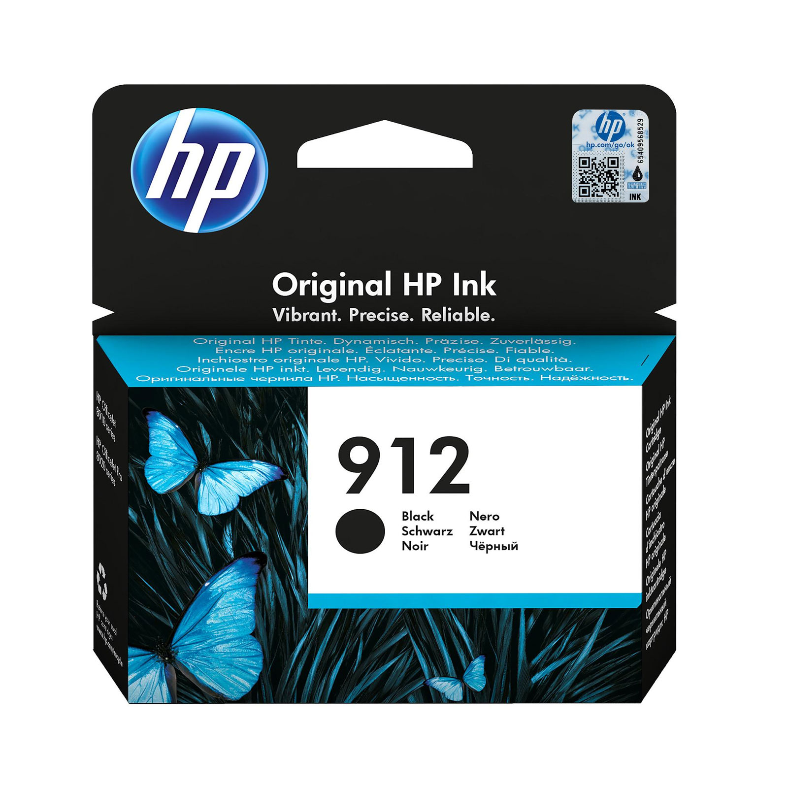 HP 912 schwarz Druckerpatrone 