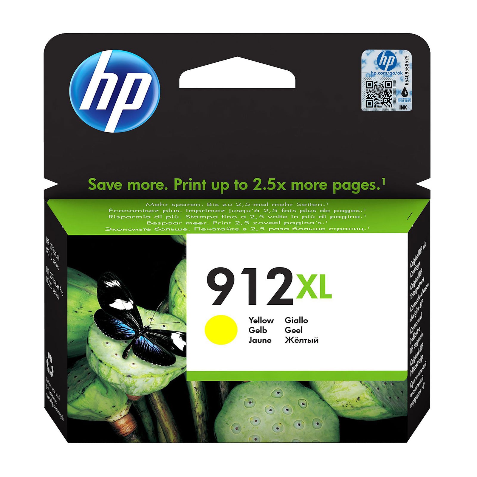 HP 912XL Druckerpatrone gelb 