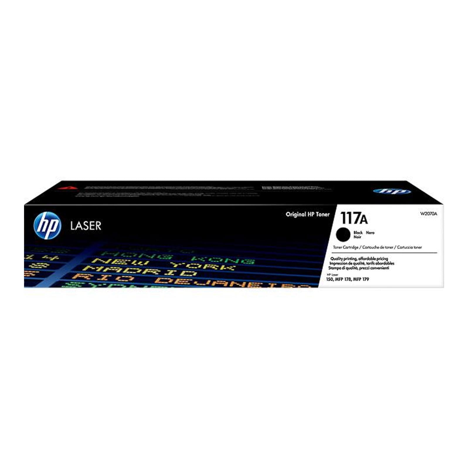 HP 117A schwarz Toner 