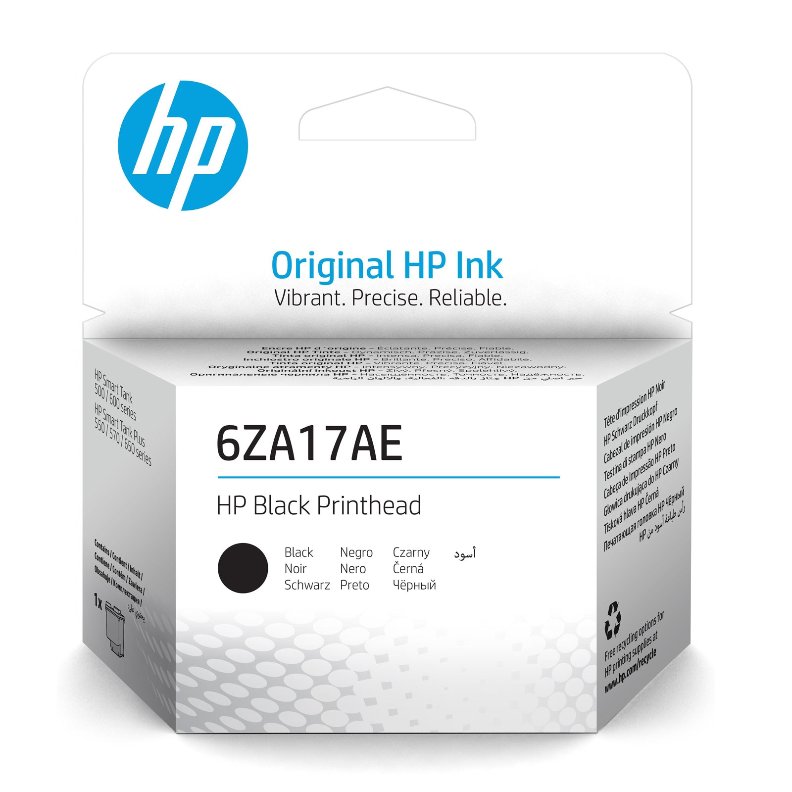HP 6ZA17AE Schwarz Druckkopf 