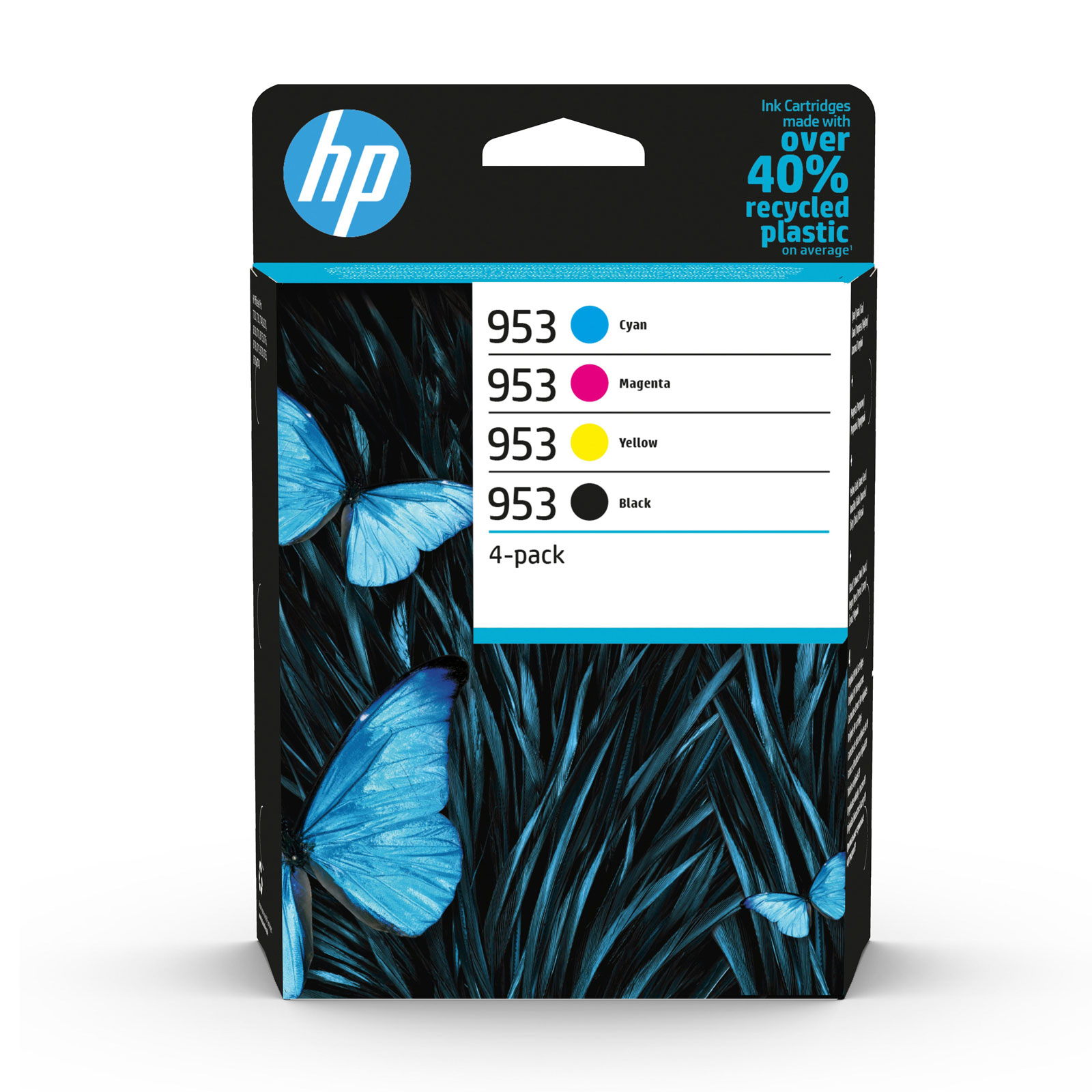 HP 953 Multipack (4) Druckerpatrone (6ZC69AE) 