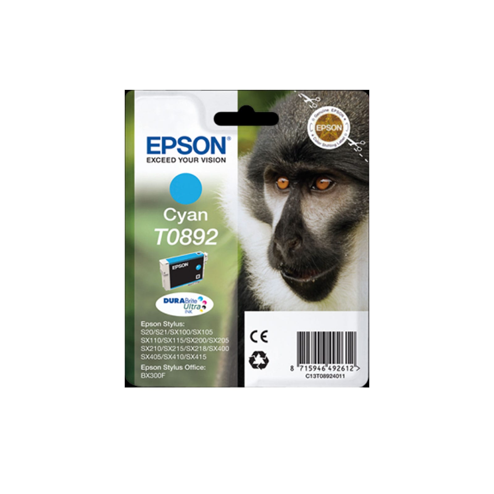 Epson C13T08924011 cyan Druckerpatrone 