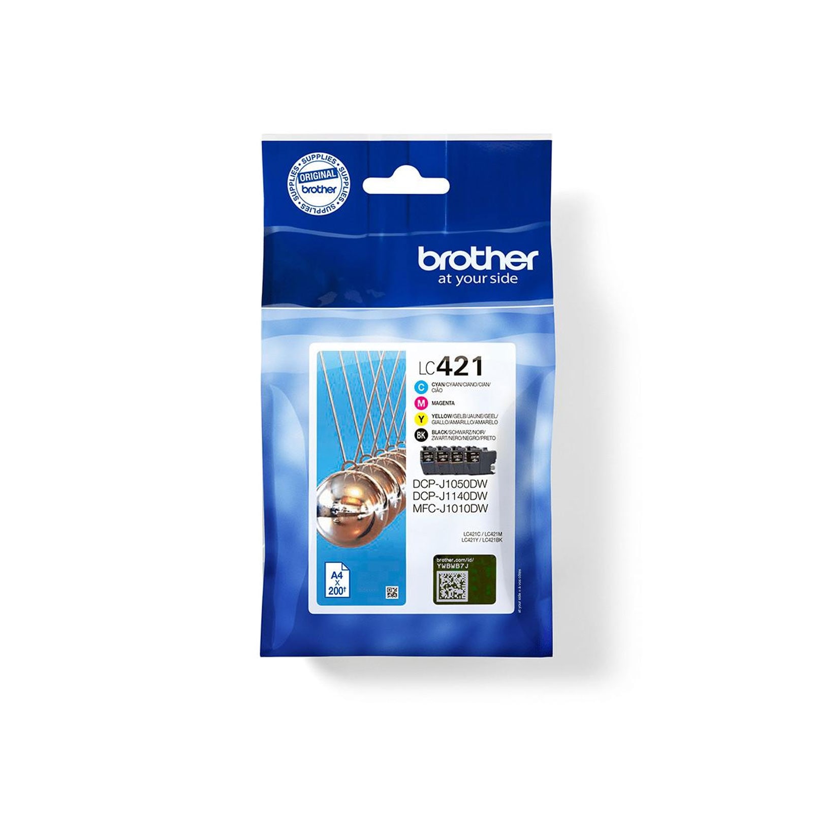 Brother LC421VAL CMYB Multipack 