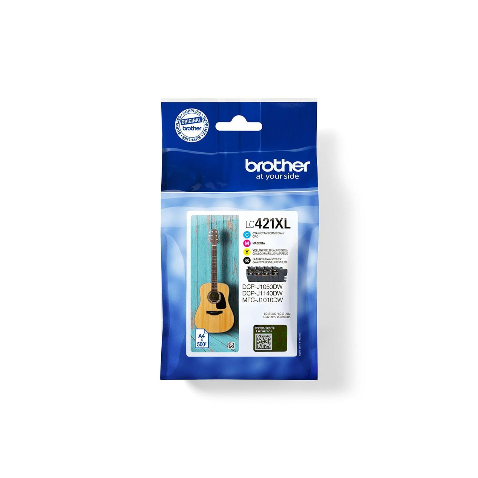 Brother LC421XL VAL CMYB Multipack Druckerpatrone 