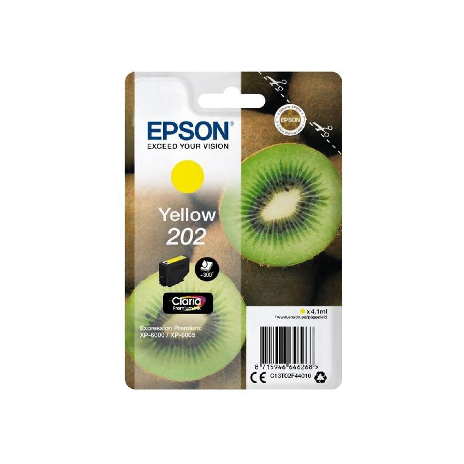 Epson C13T02F44010 Kiwi gelb Druckerpatrone 