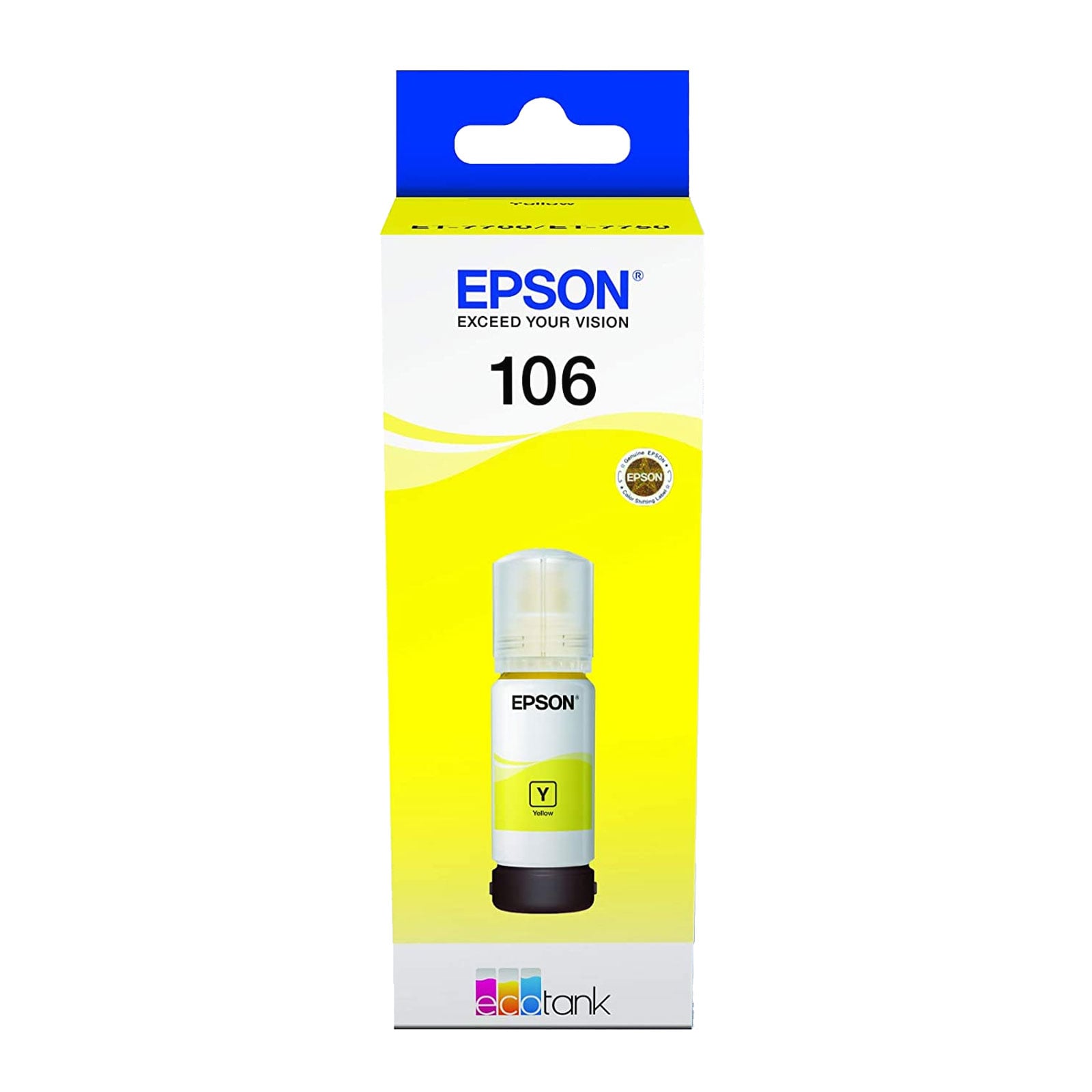 Epson C13T00R440 EcoTank ink bottle 106 Yellow 