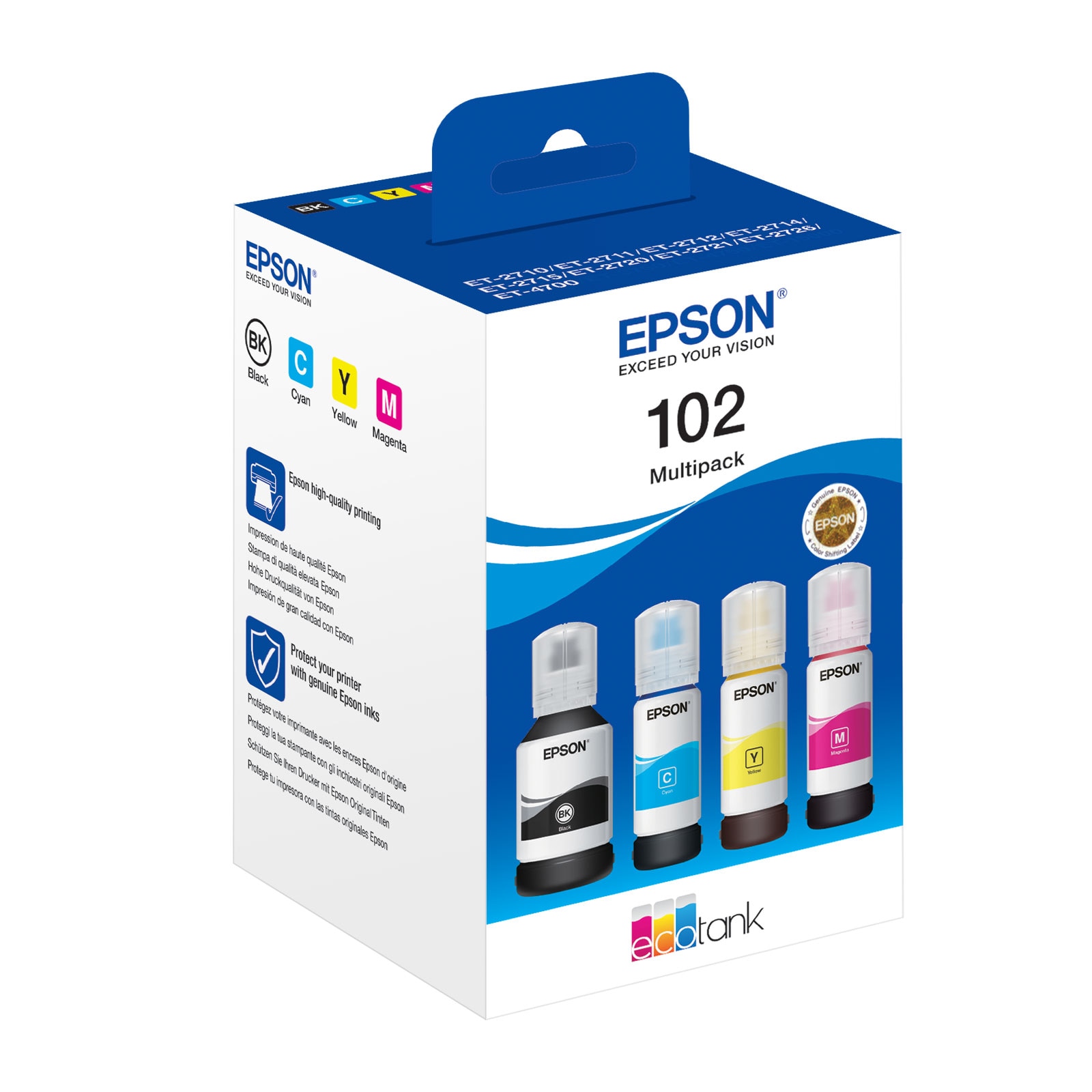 Epson 102 EcoTank 4-colour Multipack 