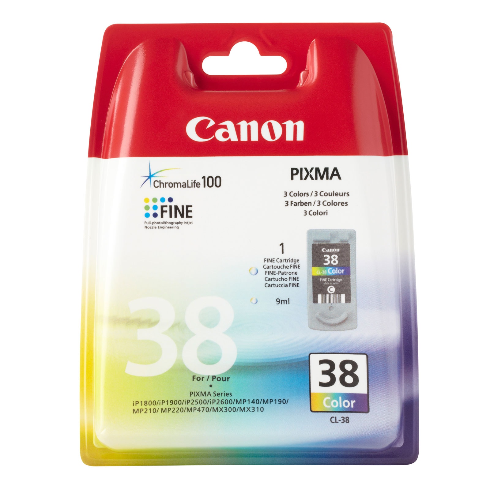 Canon CL-38 Druckerpatrone Color 