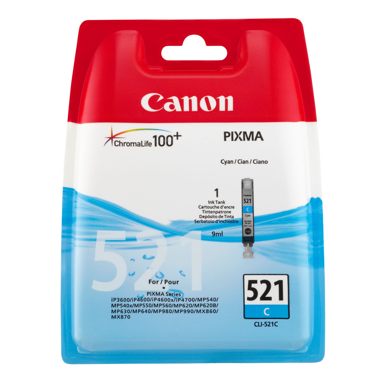 Canon CLI-521C Druckerpatrone Cyan 