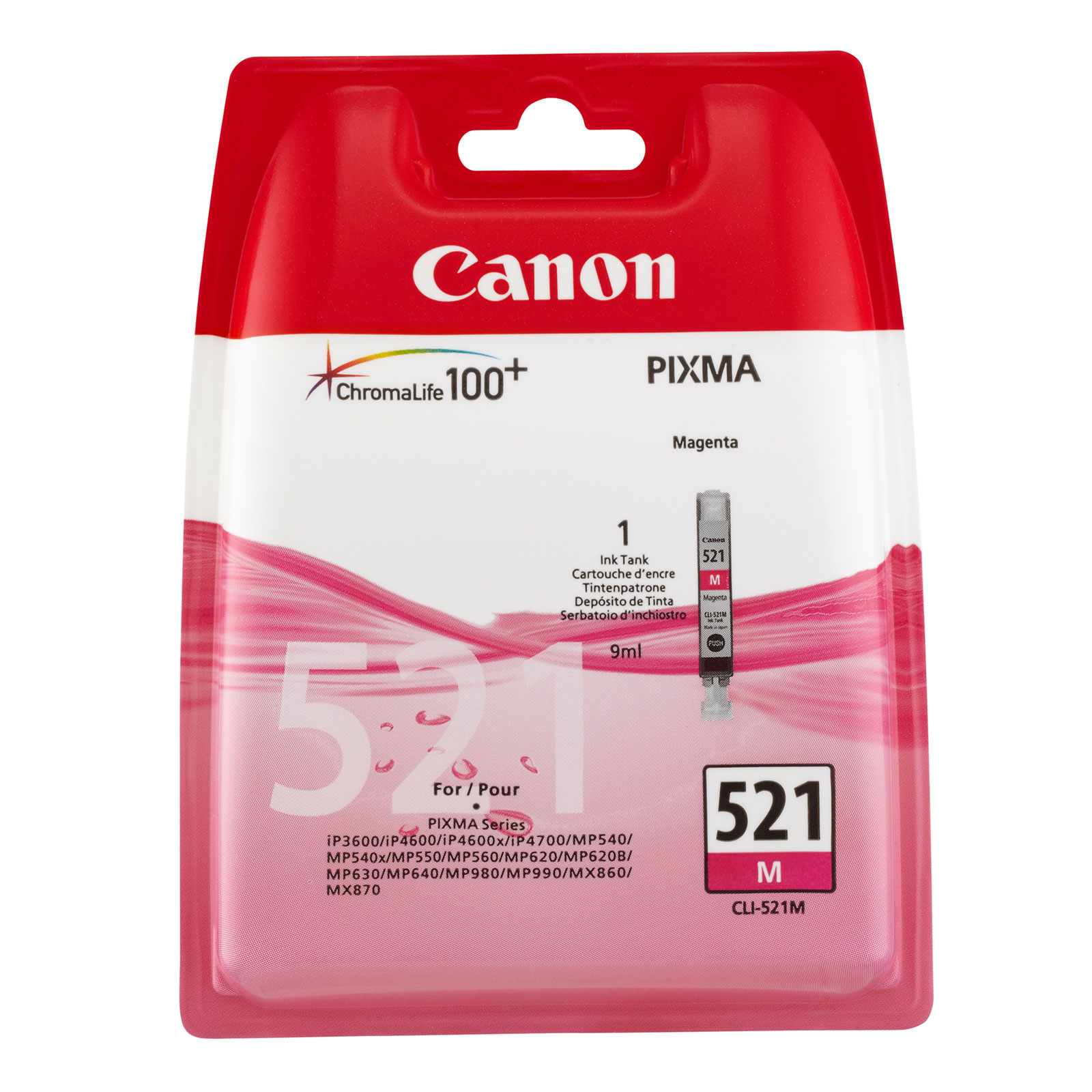 Canon CLI-521M Druckerpatrone Magenta 