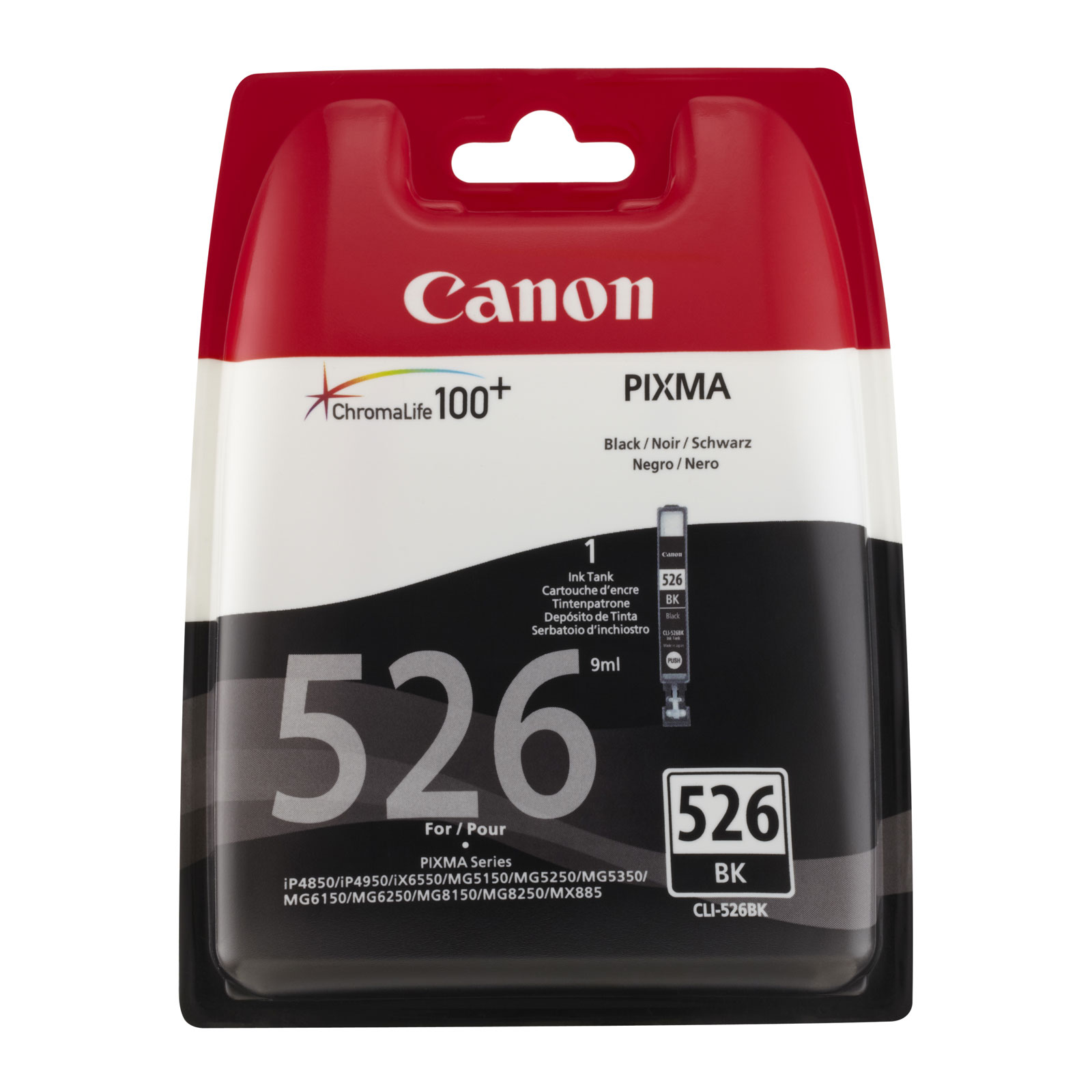 Canon CLI-526BK Druckerpatrone Schwarz 
